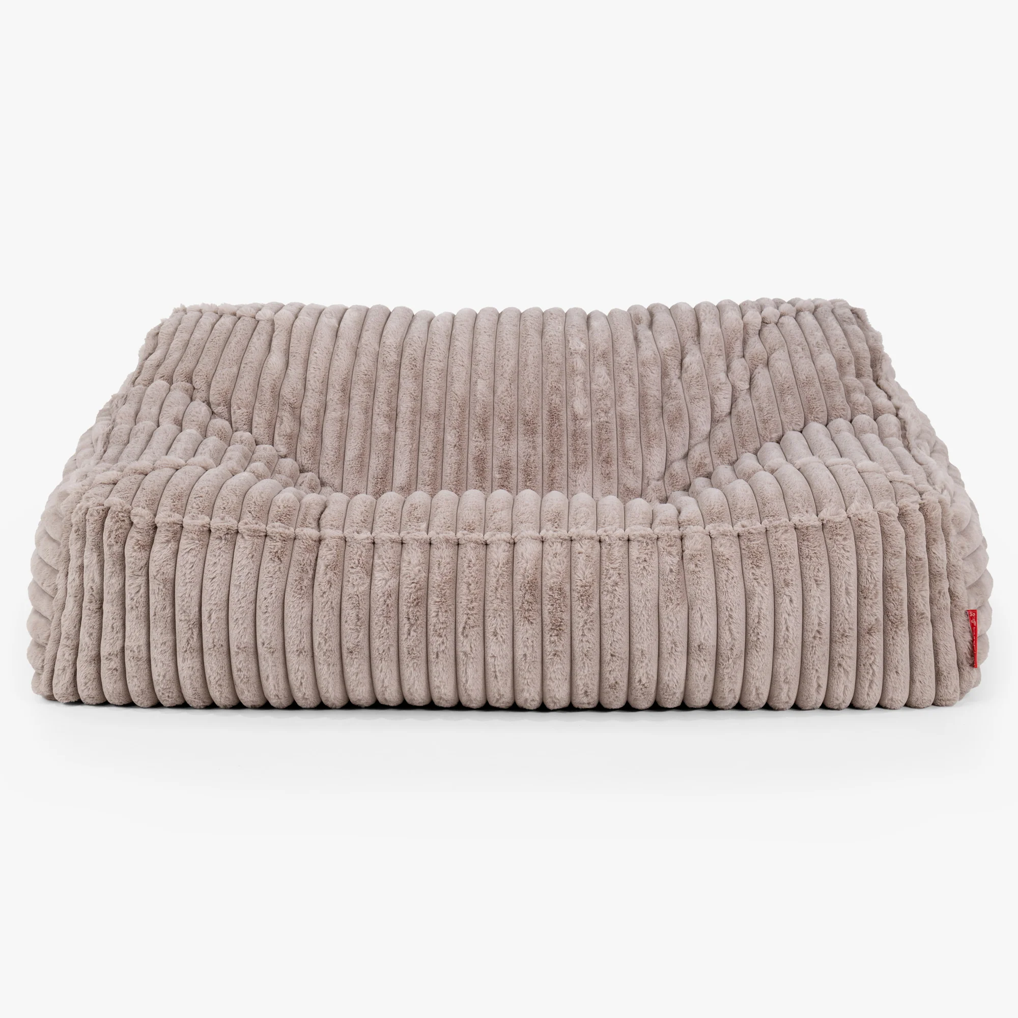 Das Slouchy Sitzsack Sofa - Ultra Plüsch Cord Nerzfarben - Image 2
