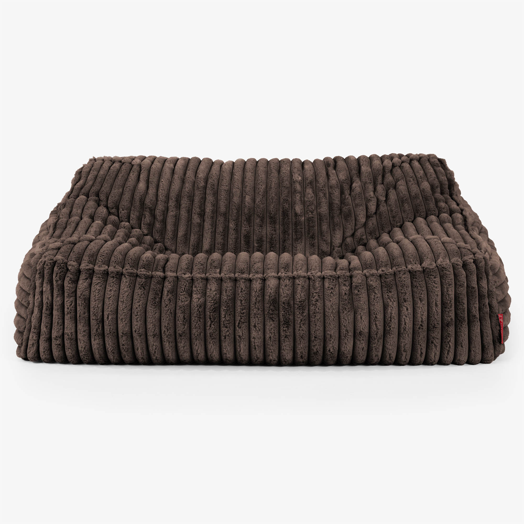 Das Slouchy Sitzsack Sofa - Ultra Plüsch Cord Nussbraun - Image 2