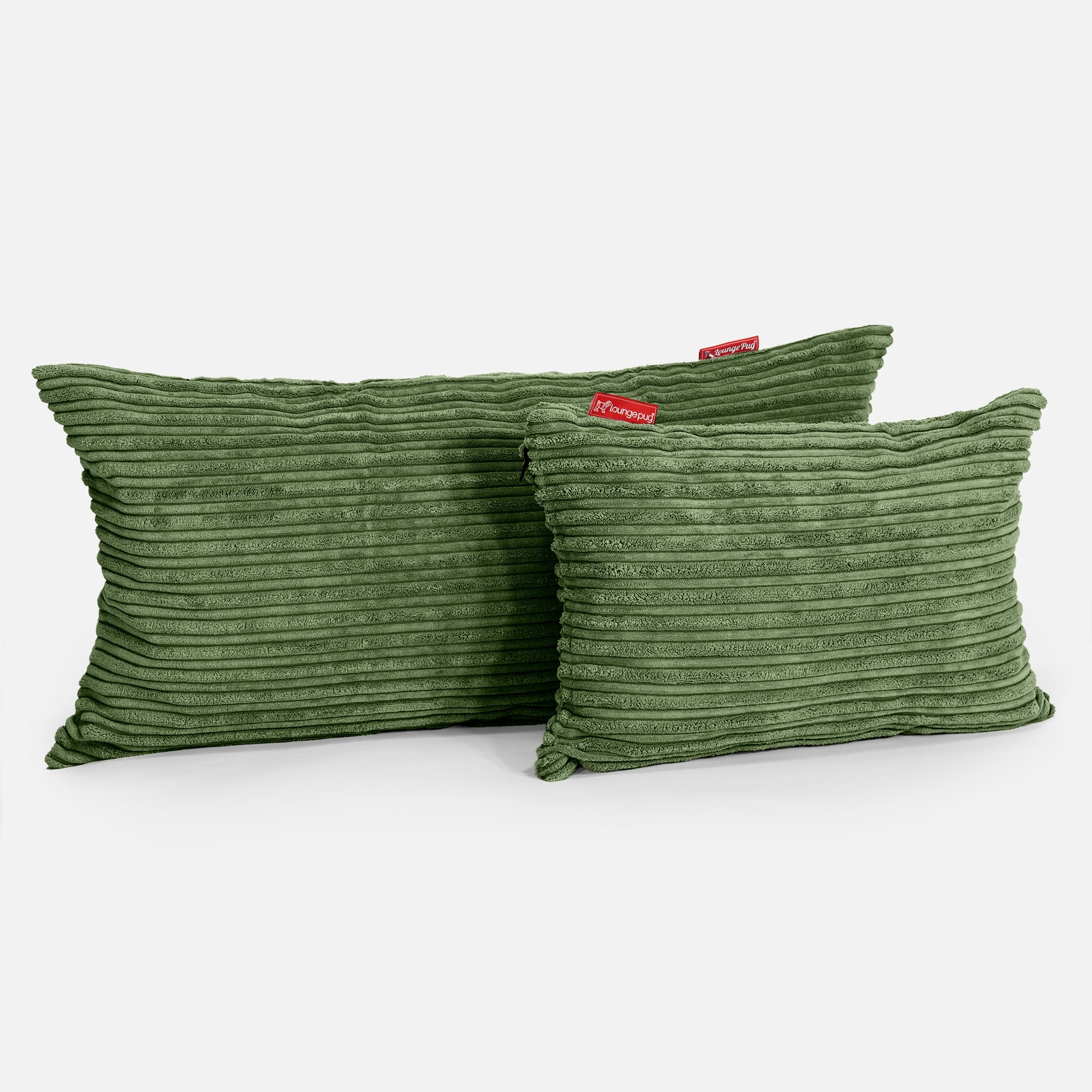 Dekokissen / Sofa Kissenbezug 35 x 50cm - Cord Nadelwaldgrün - Image 3