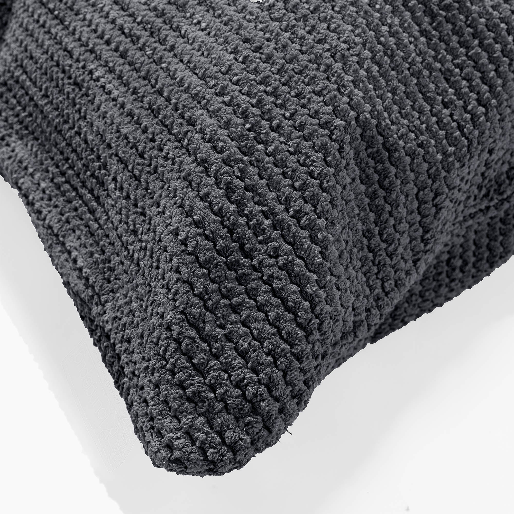 Dekokissen / Sofa Kissenbezug 35 x 50cm - Pom-Pom Schwarz - Image 2