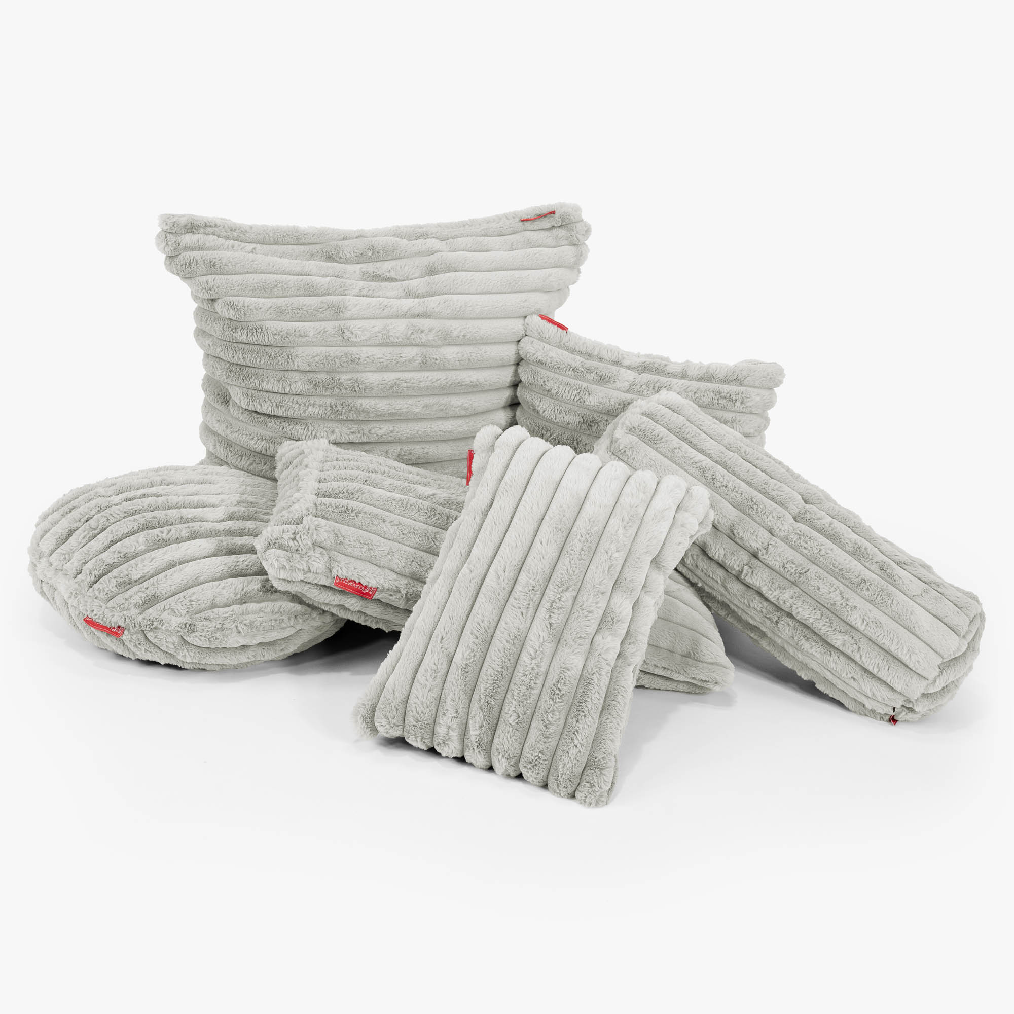 Dekokissen / Sofa Kissenbezug 35 x 50cm - Ultra Plüsch Cord Salbeigrün - Image 2