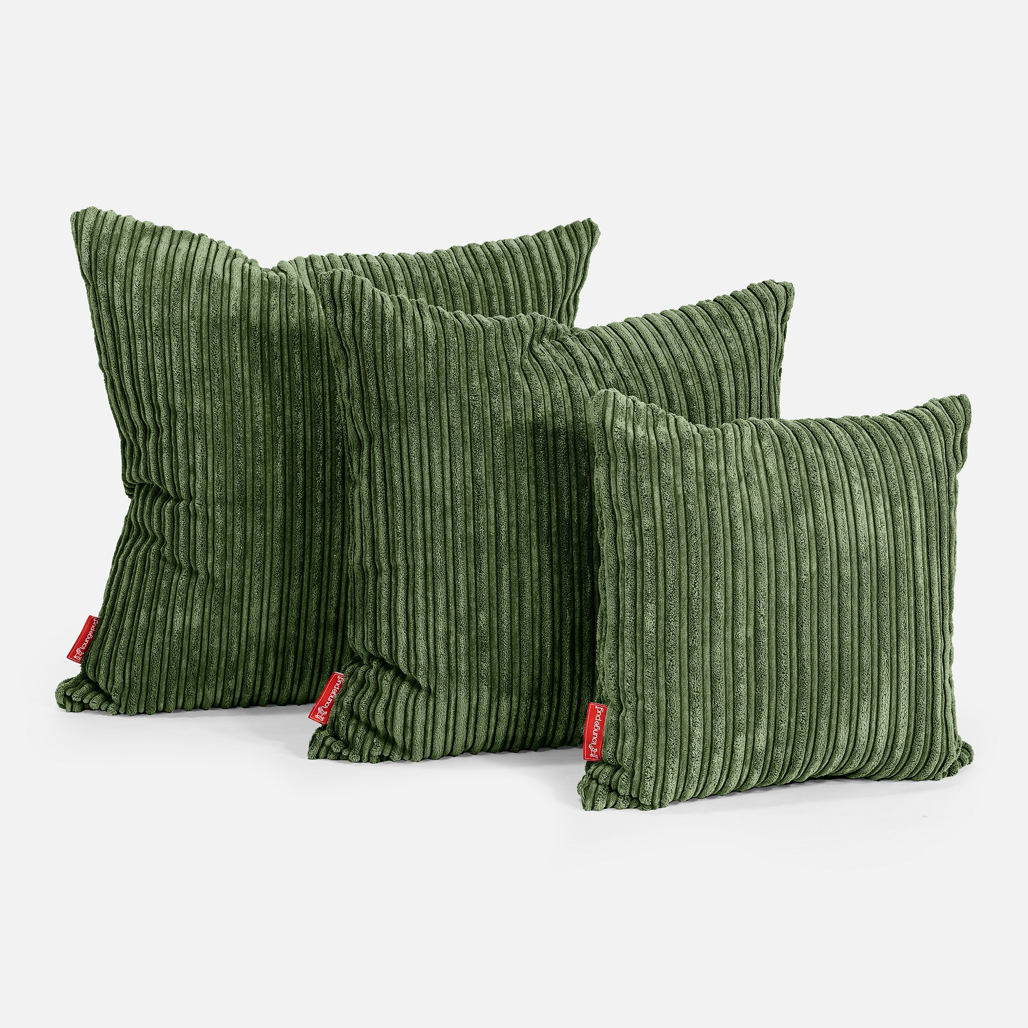 Dekokissen / Sofa Kissenbezug 47 x 47cm - Cord Nadelwaldgrün - Image 2