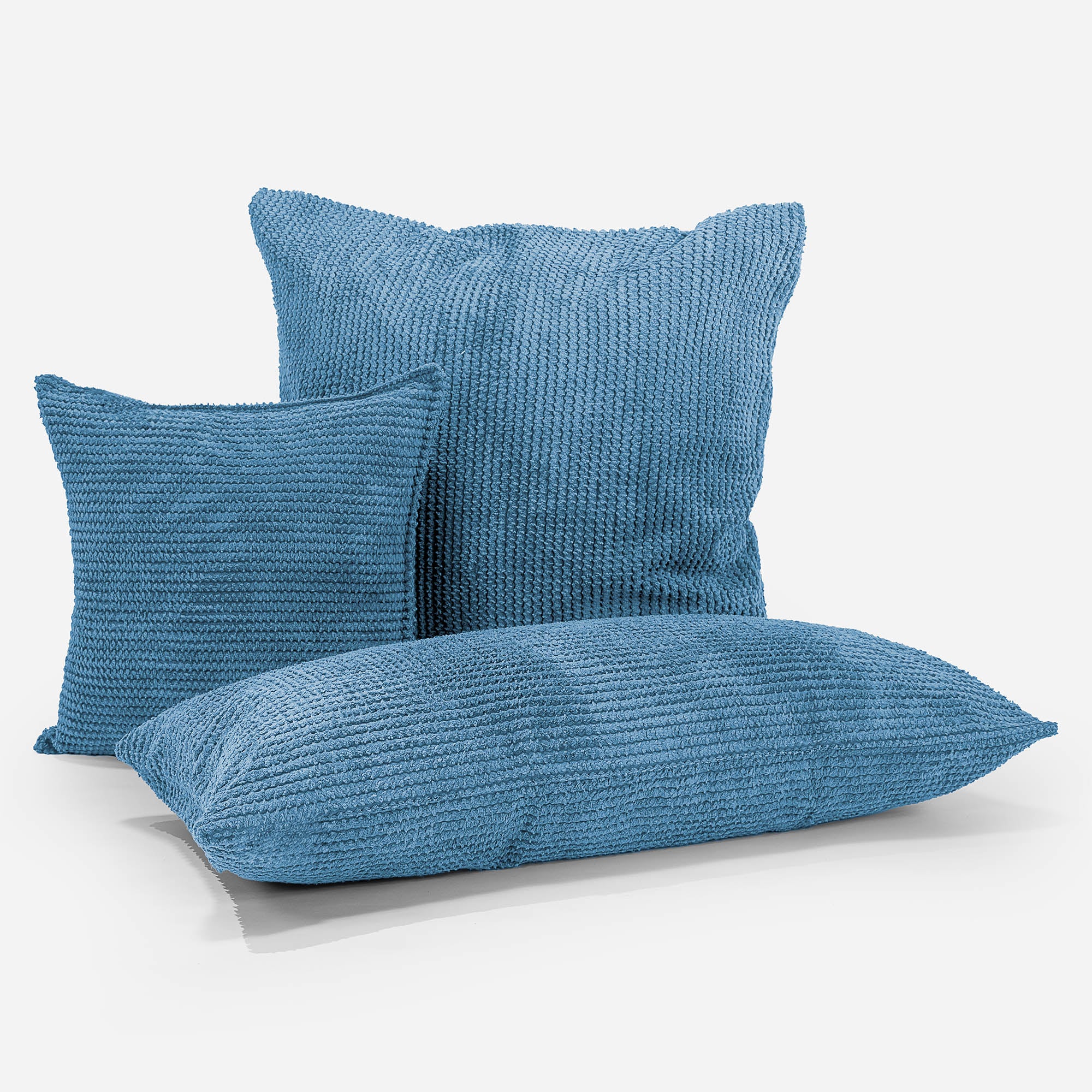 Dekokissen / Sofa Kissenbezug 47 x 47cm - Pom-Pom Himmelblau - Image 4