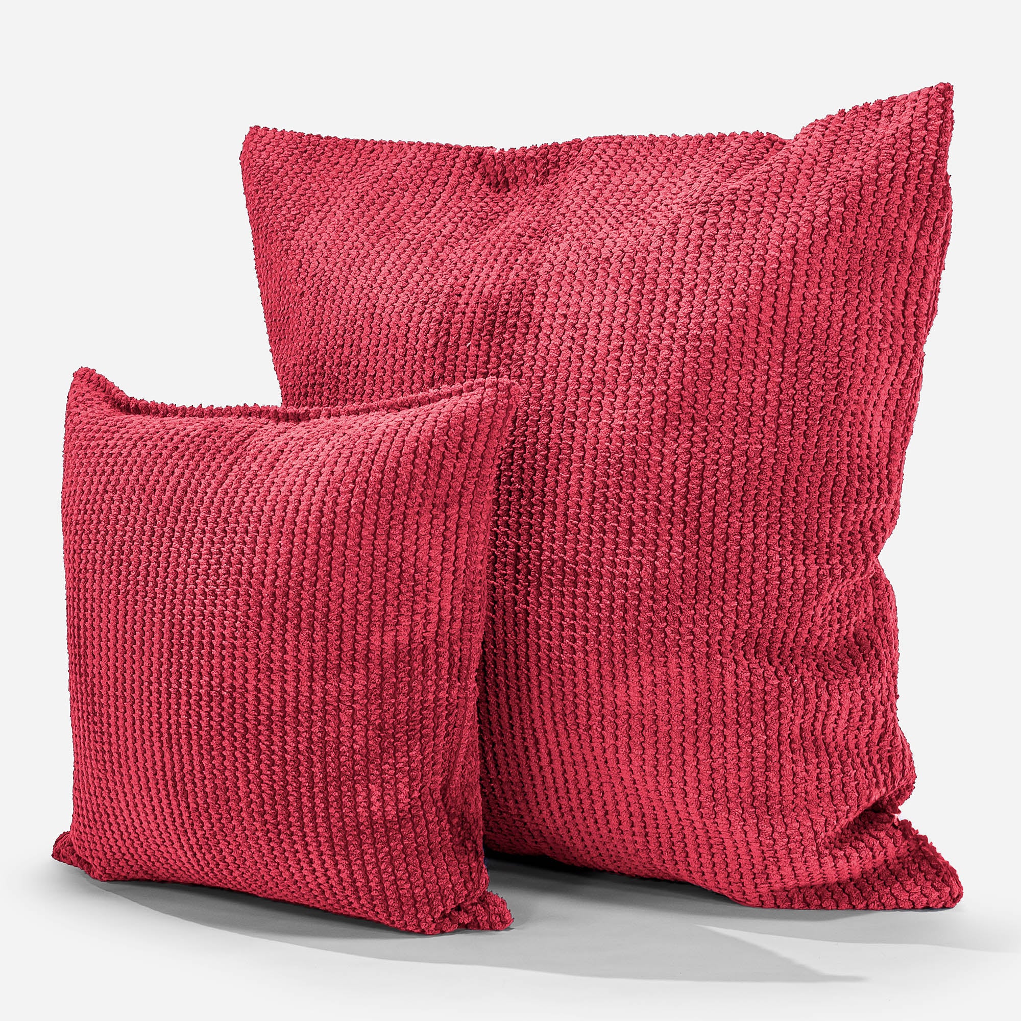 Dekokissen / Sofa Kissenbezug 47 x 47cm - Pom-Pom Pastellrot - Image 2