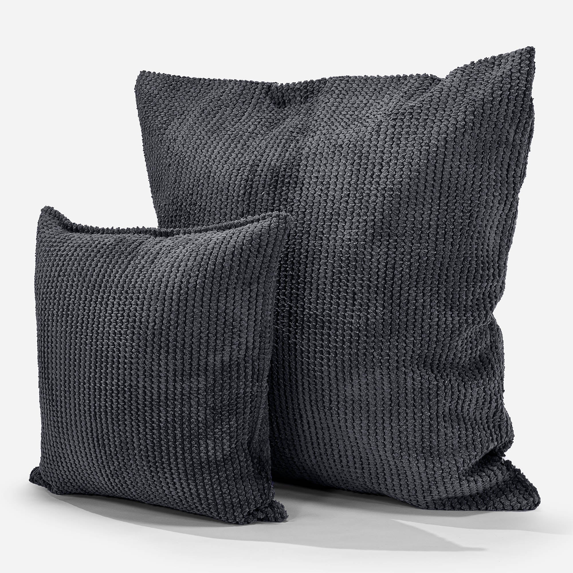 Dekokissen / Sofa Kissenbezug 47 x 47cm - Pom-Pom Schwarz - Image 2