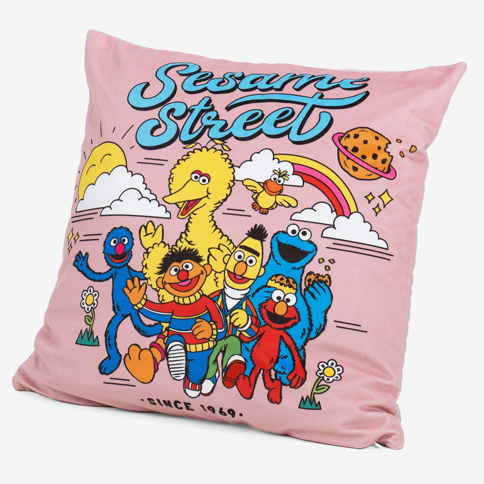 Dekokissen / Sofa Kissenbezug 47 x 47cm - Sesame Street Since 1969 - Image 2