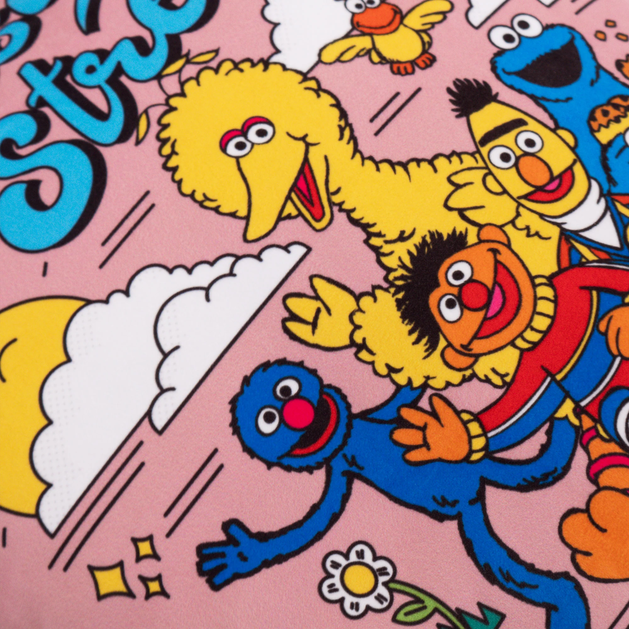 Dekokissen / Sofa Kissenbezug 47 x 47cm - Sesame Street Since 1969 - Image 3