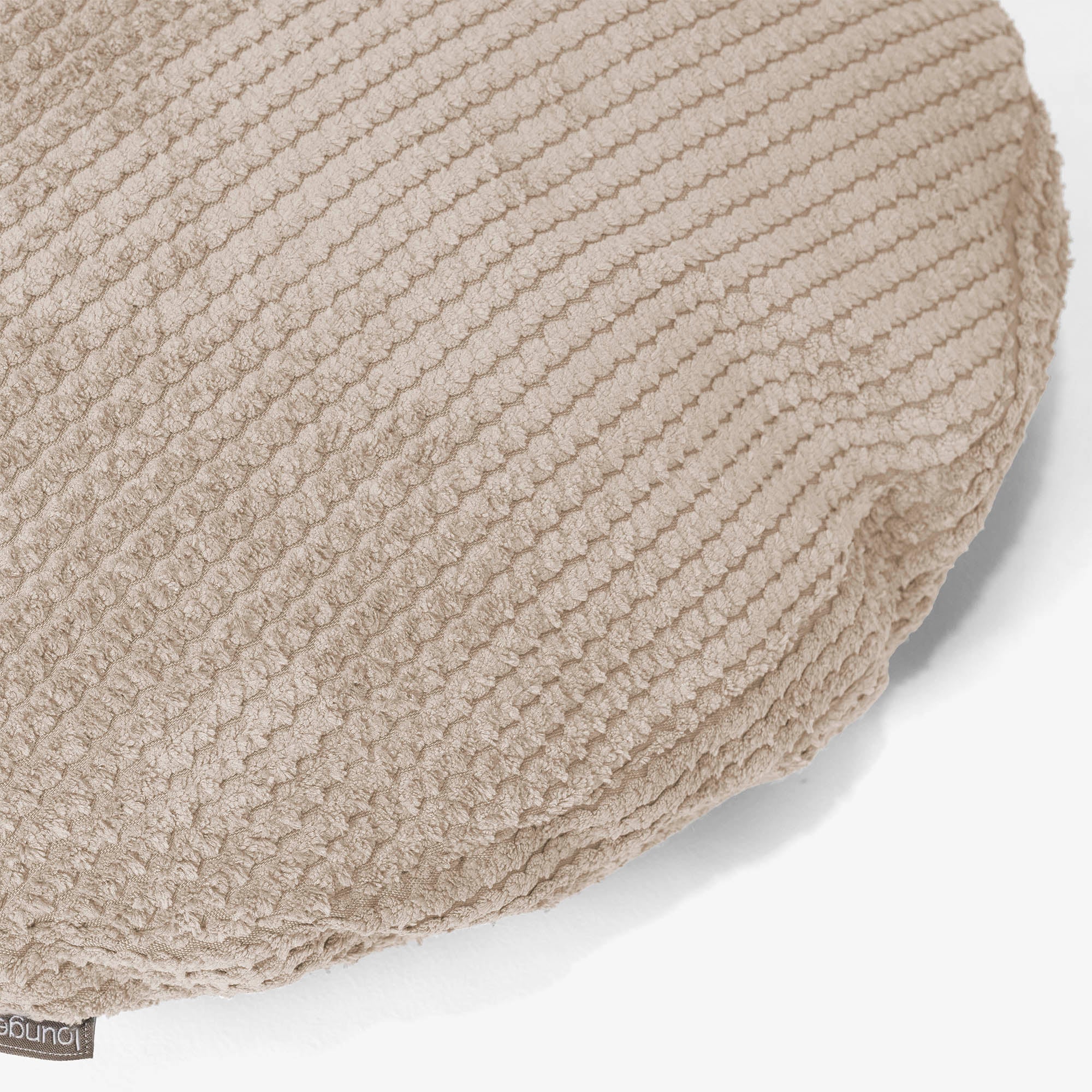 Dekokissen / Sofa Kissenbezug Rund 50cm - Pom-Pom Creme - Image 2