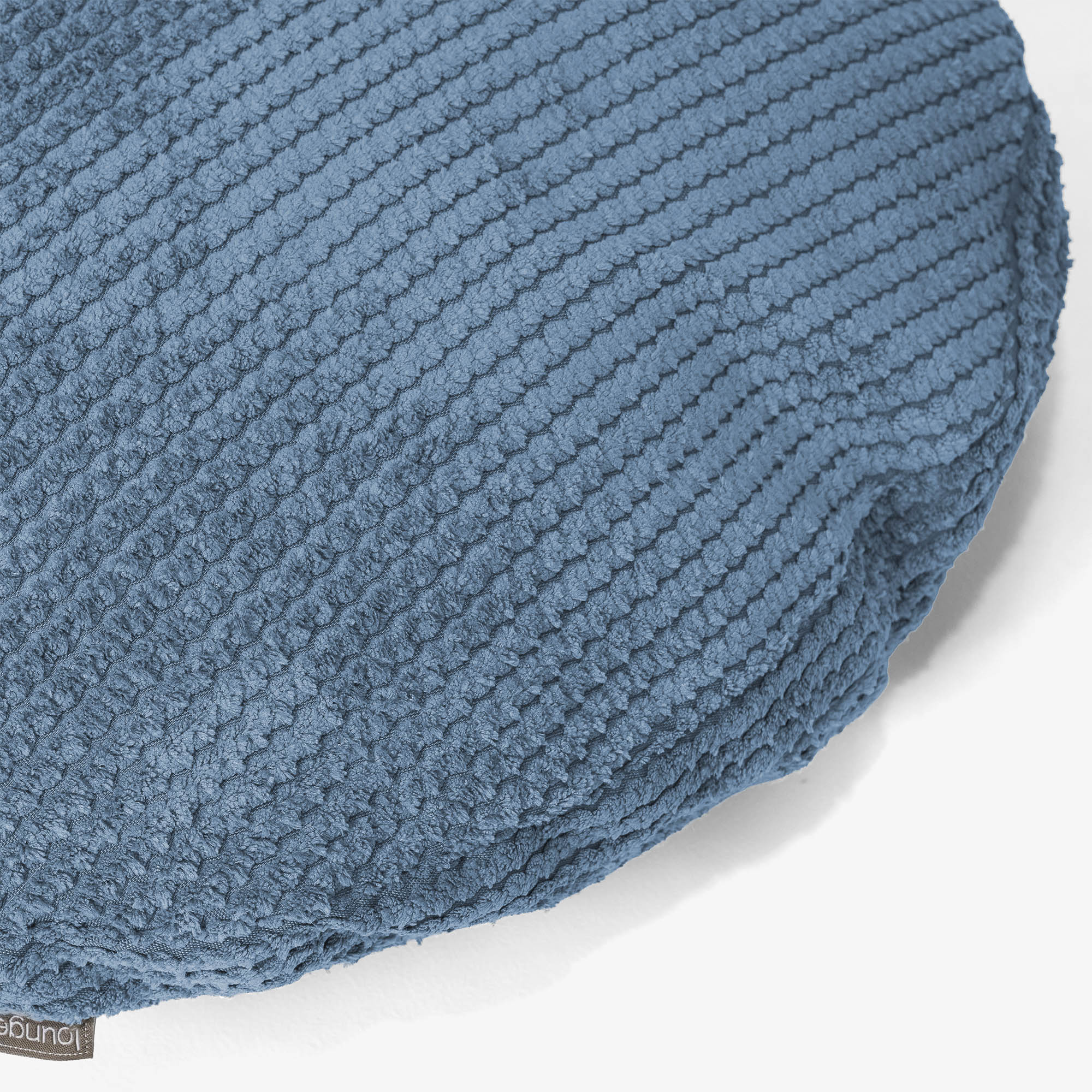 Dekokissen / Sofa Kissenbezug Rund 50cm - Pom-Pom Himmelblau - Image 2
