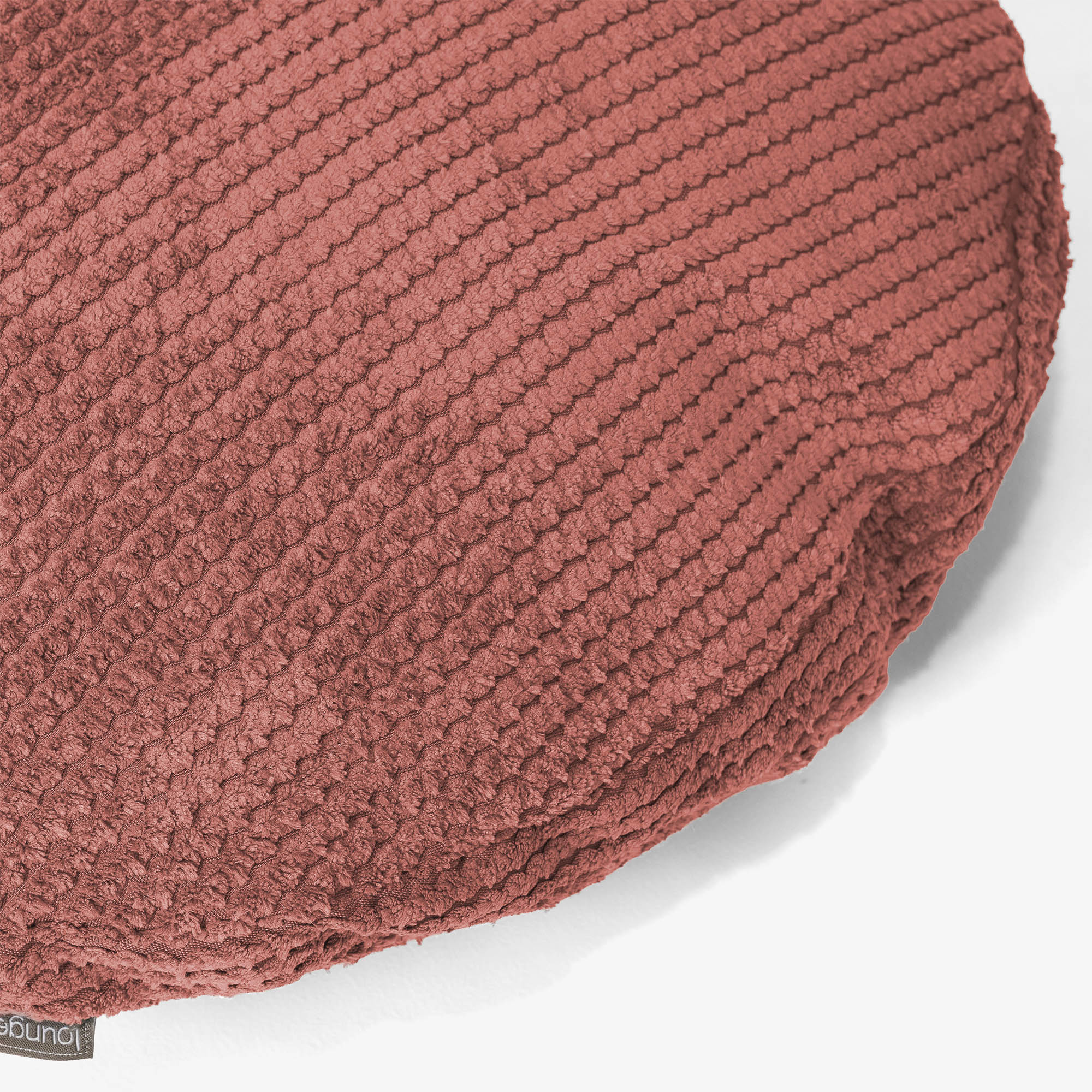 Dekokissen / Sofa Kissenbezug Rund 50cm - Pom-Pom Kürbisorange - Image 2