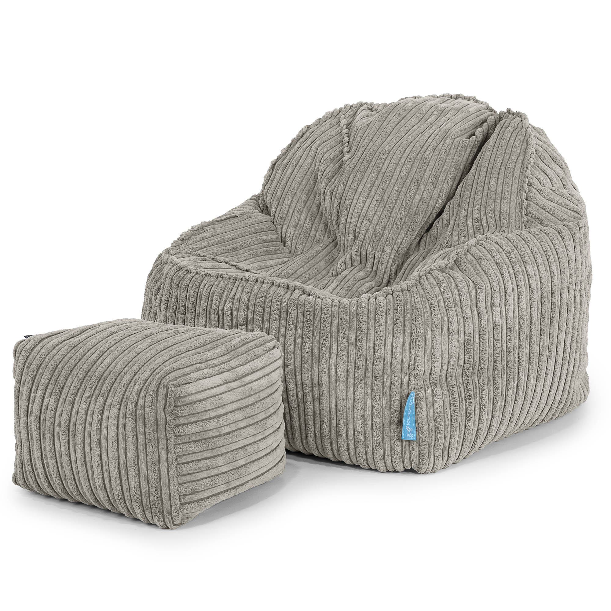 Der Slouchy Kinder Sitzsack 2-6 Jahre - Cord Nerzfarben - Image 3