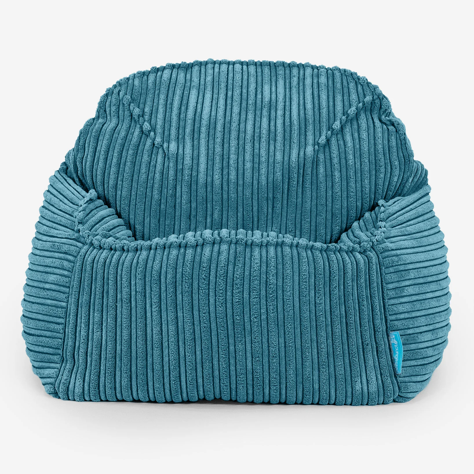 Der Slouchy Kinder Sitzsack 2-6 Jahre - Cord Türkis - Image 2