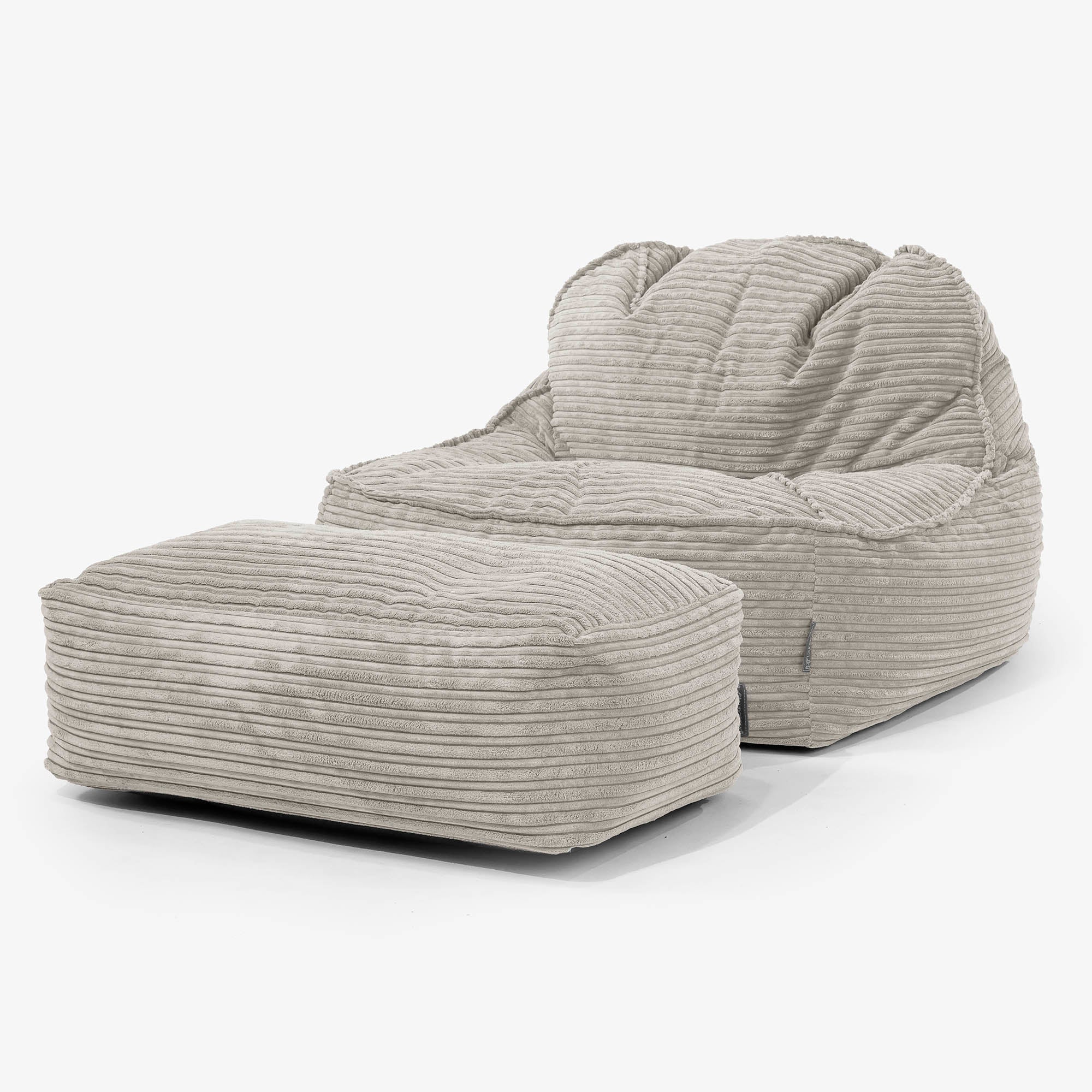 Der Slouchy Sitzsack Sessel 2.0 - Cord Nerzfarben - Image 2