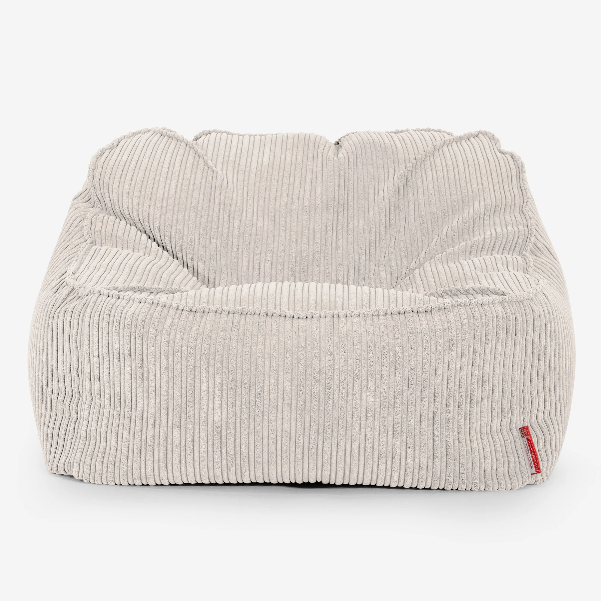 Der Slouchy Sitzsack Sessel - Cord Elfenbein - Image 2