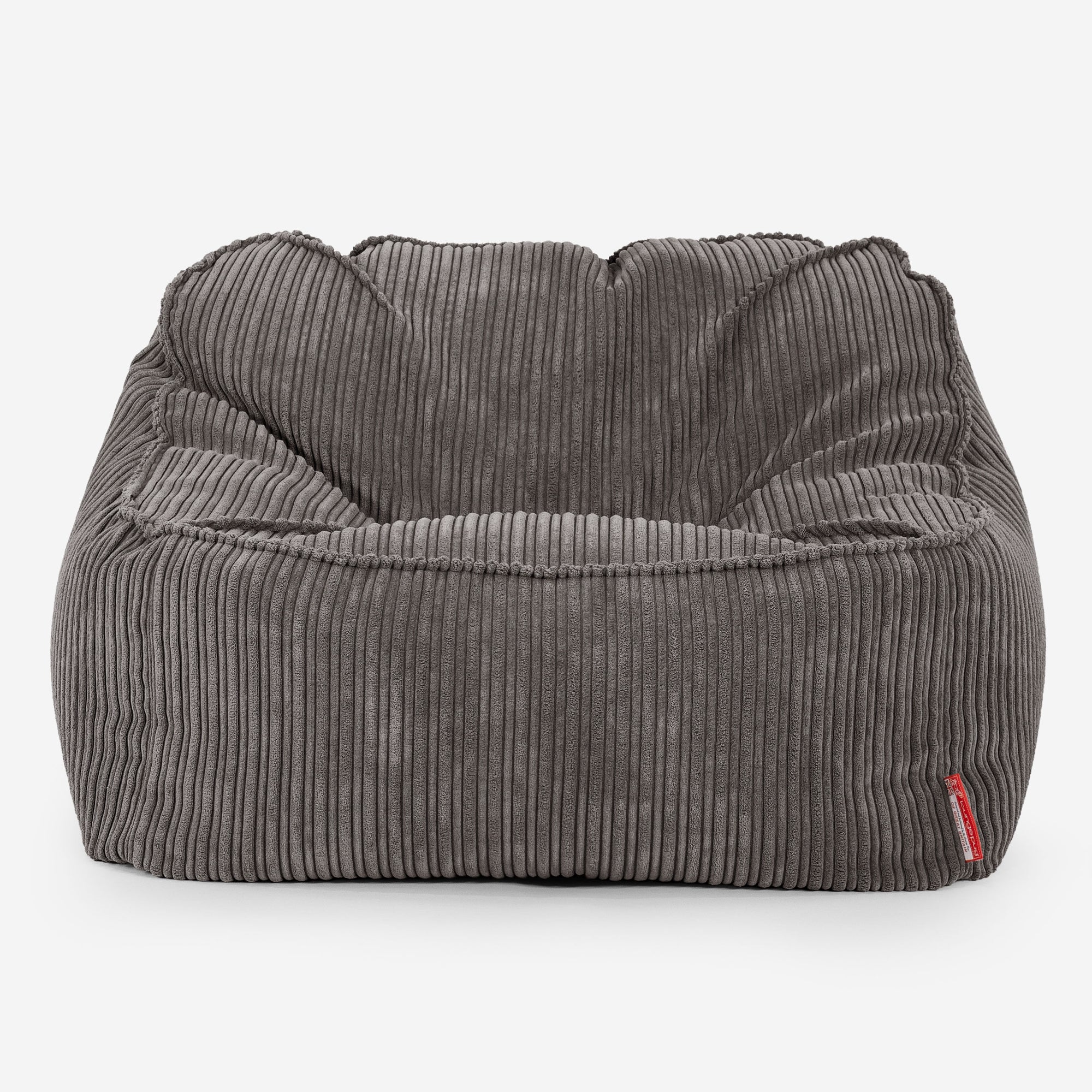 Der Slouchy Sitzsack Sessel - Cord Graphitgrau - Image 2