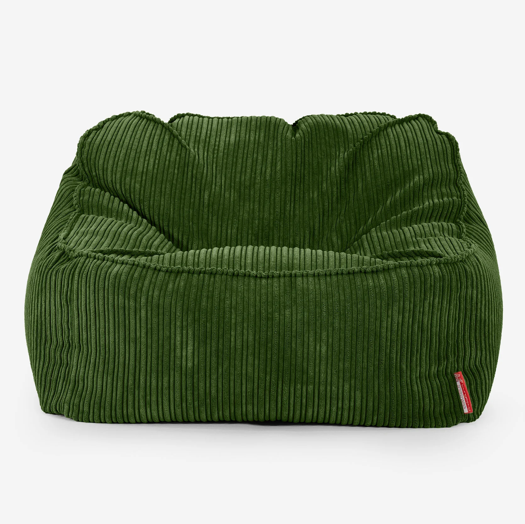 Der Slouchy Sitzsack Sessel - Cord Nadelwaldgrün - Image 2