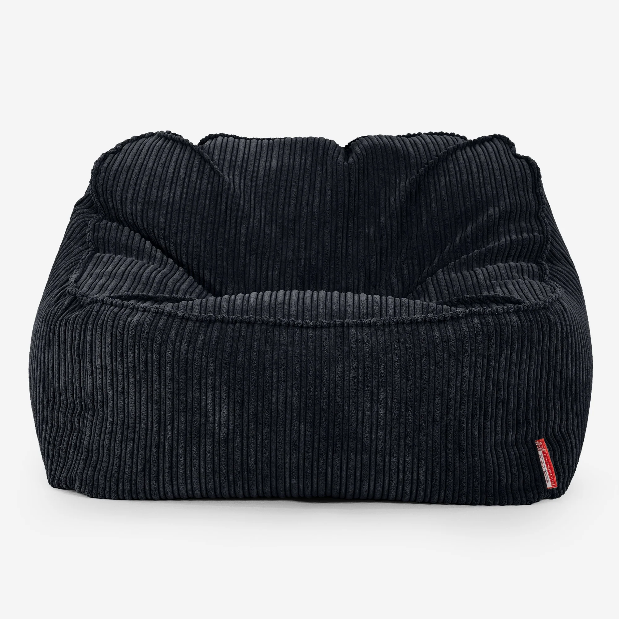 Der Slouchy Sitzsack Sessel - Cord Schwarz - Image 2