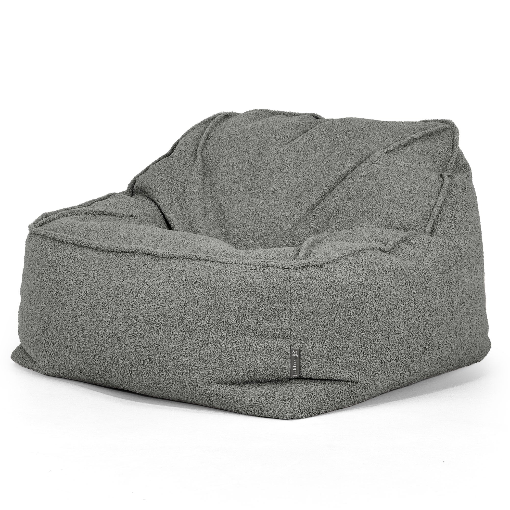 Der Slouchy Sitzsack Sessel Ersatz Bezug - Bouclé - Image 2
