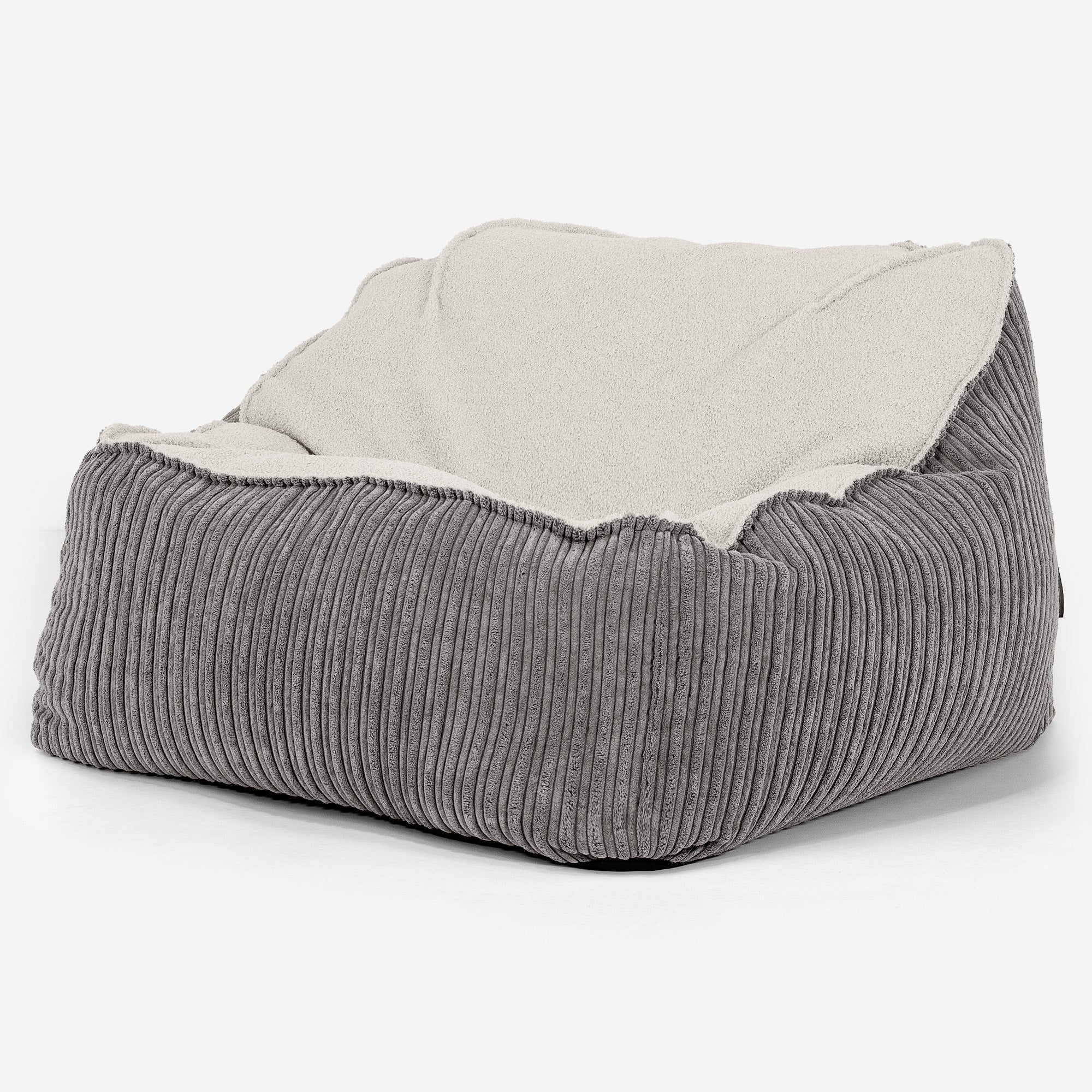 Der Slouchy Sitzsack Sessel Ersatz Bezug - Bouclé & Cord - Image 3