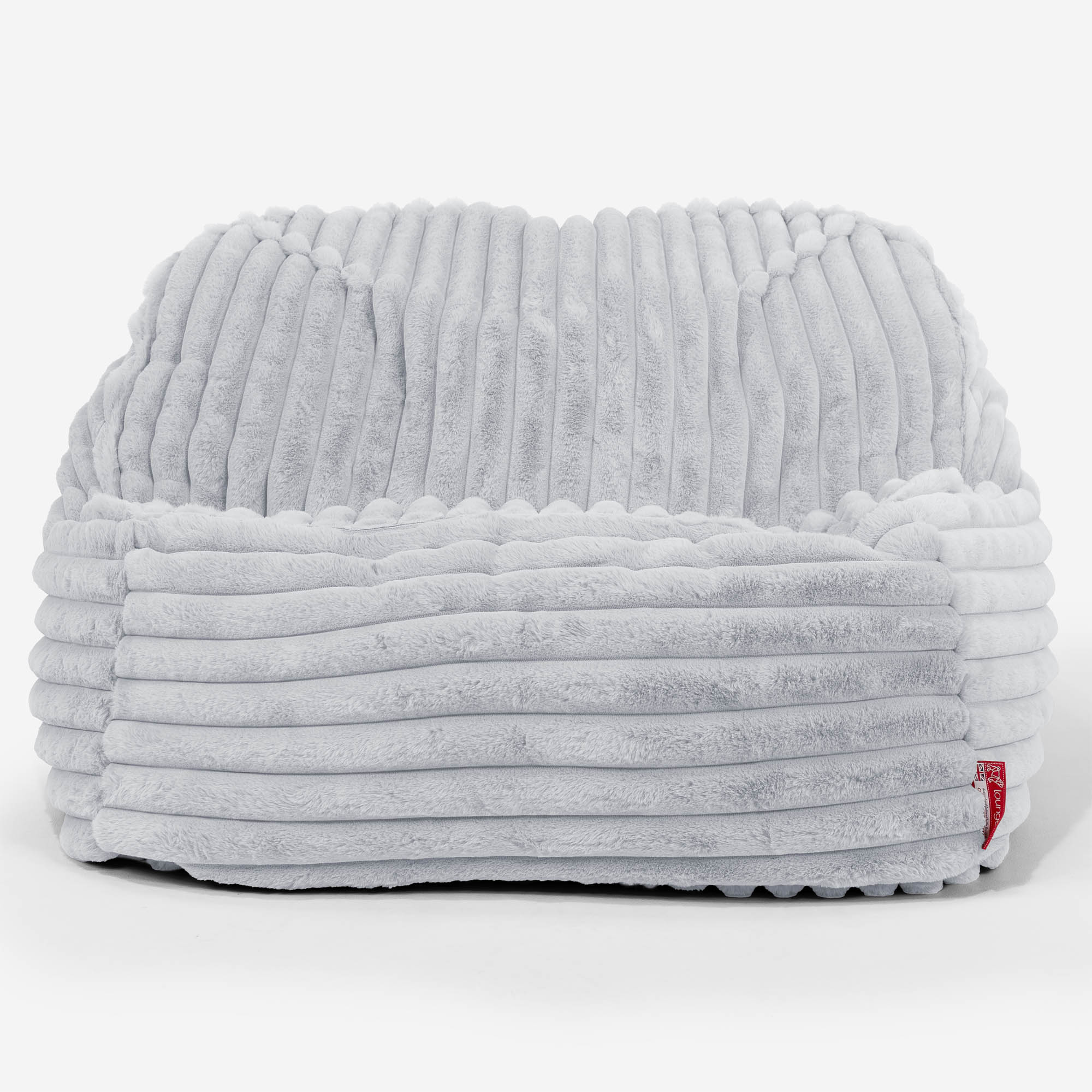Der Slouchy Sitzsack Sessel - Ultra Plüsch Cord Taubenblau - Image 2