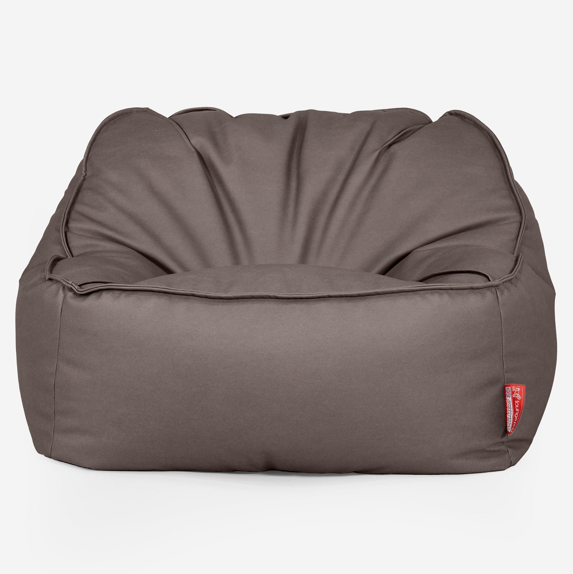 Der Slouchy Sitzsack Sessel - Veganes Leder Schoko - Image 2