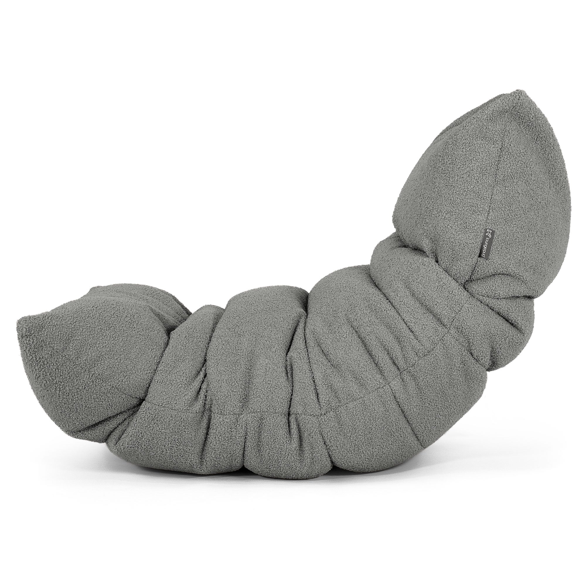 Eva Lounge Sitzsack - Bouclé Grau - Image 2