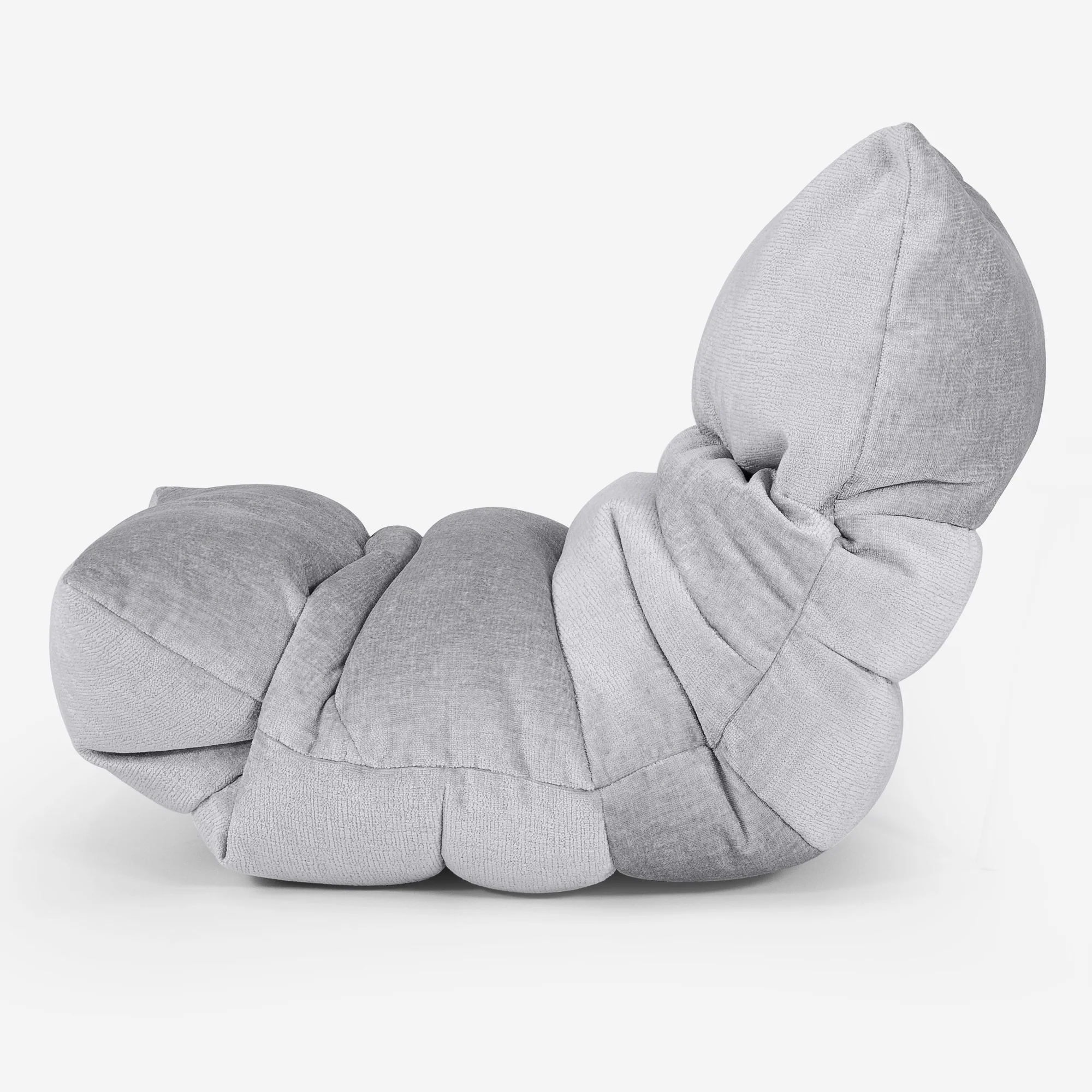 Eva Lounge Sitzsack - Chenille Grau - Image 2