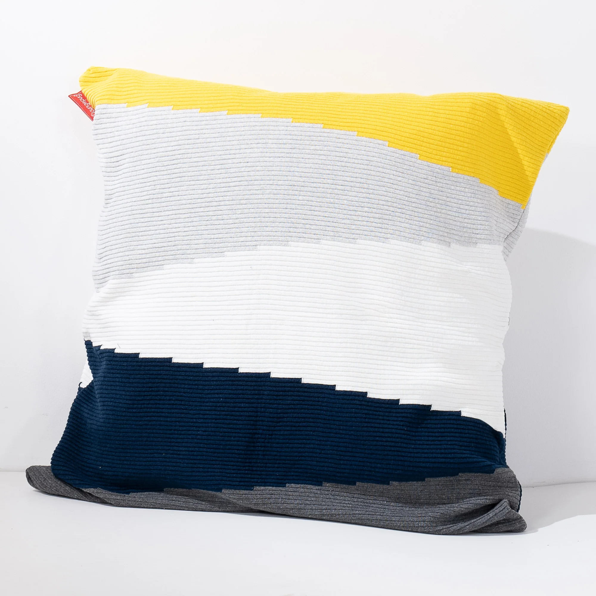 Extra Große Dekokissen / Sofa Kissenbezug 70 x 70cm - Gestrickte Farbblock Mehrfarben - Image 2