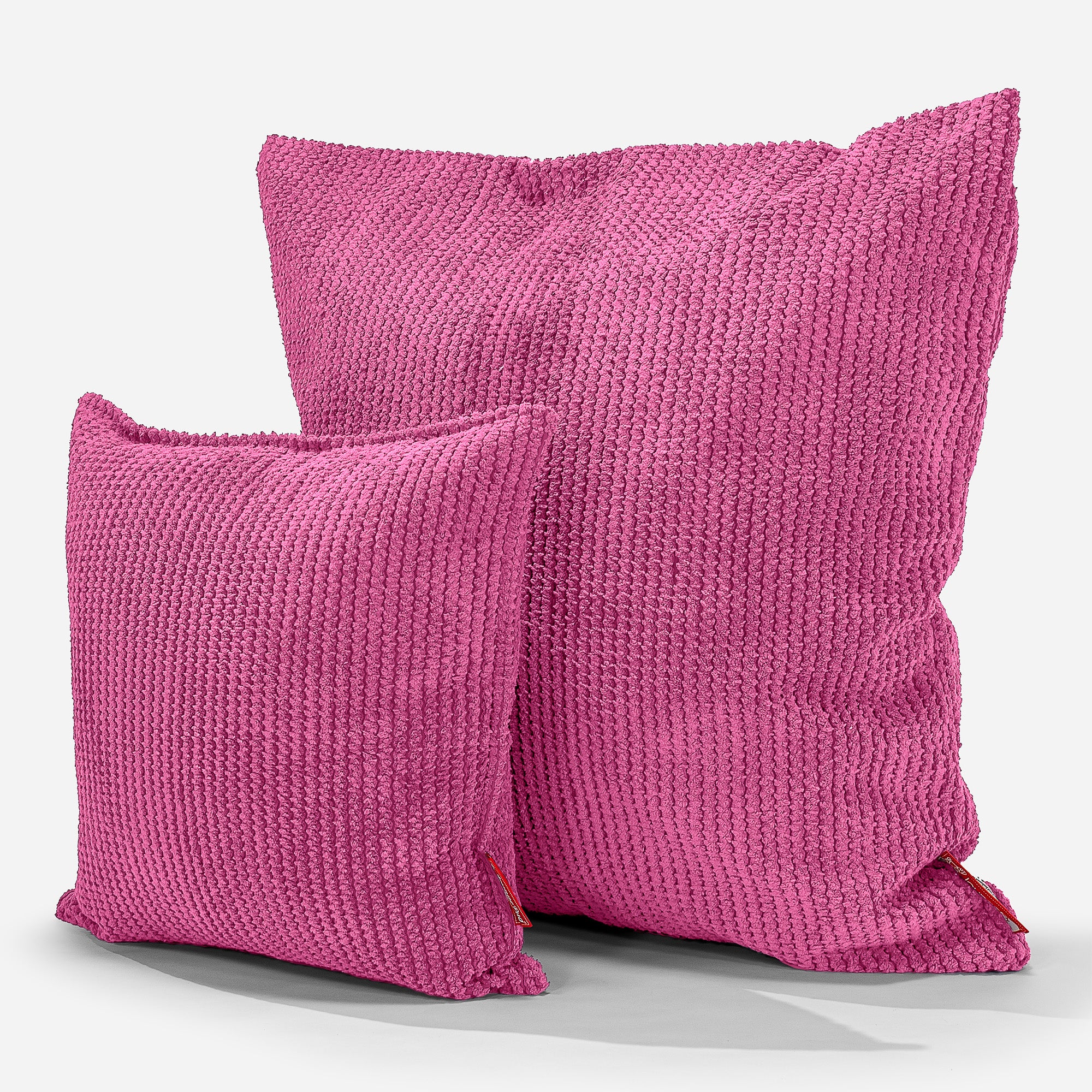 Extra Große Dekokissen / Sofa Kissenbezug 70 x 70cm - Pom-Pom Pink - Image 2