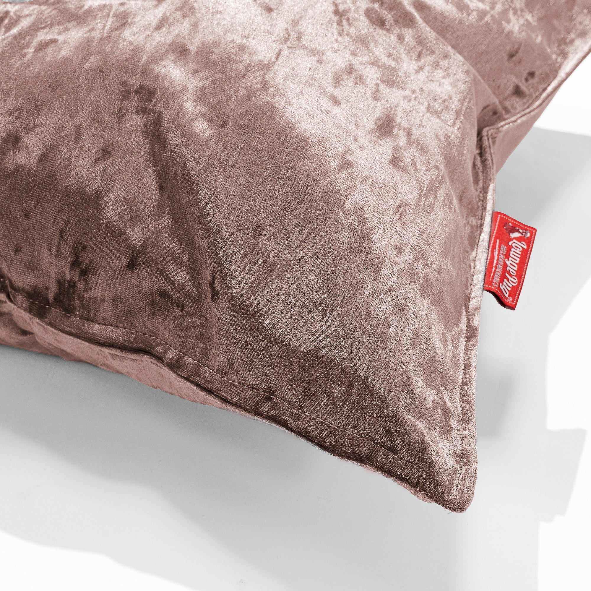 Extra Große Dekokissen / Sofa Kissenbezug 70 x 70cm - Retro-Samt Trüffel - Image 2