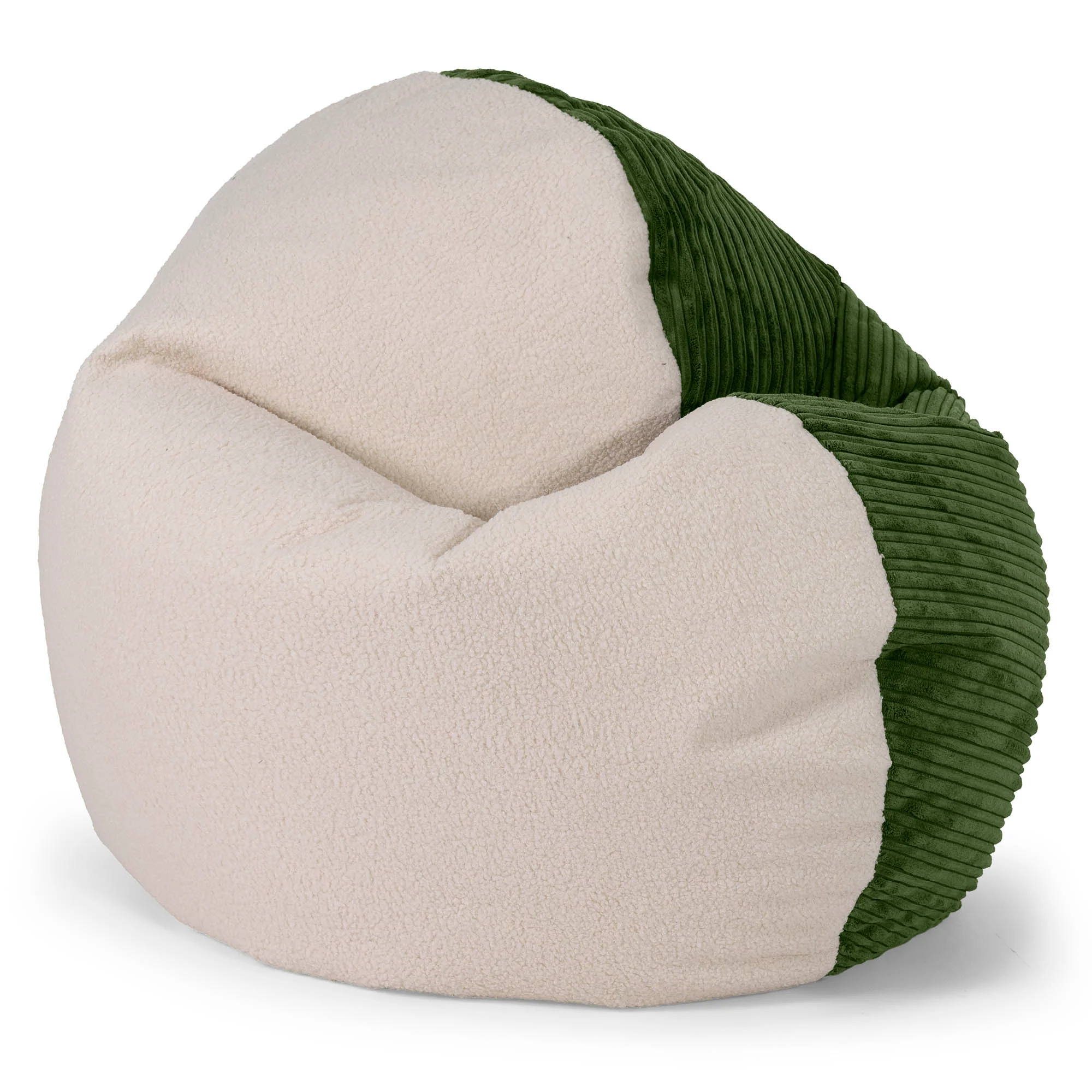 Flexiforma Kinder Sitzsackstuhl für Kleinkinder 1-3 Jahre Ersatz Bezug - Bouclé & Cord - Image 2