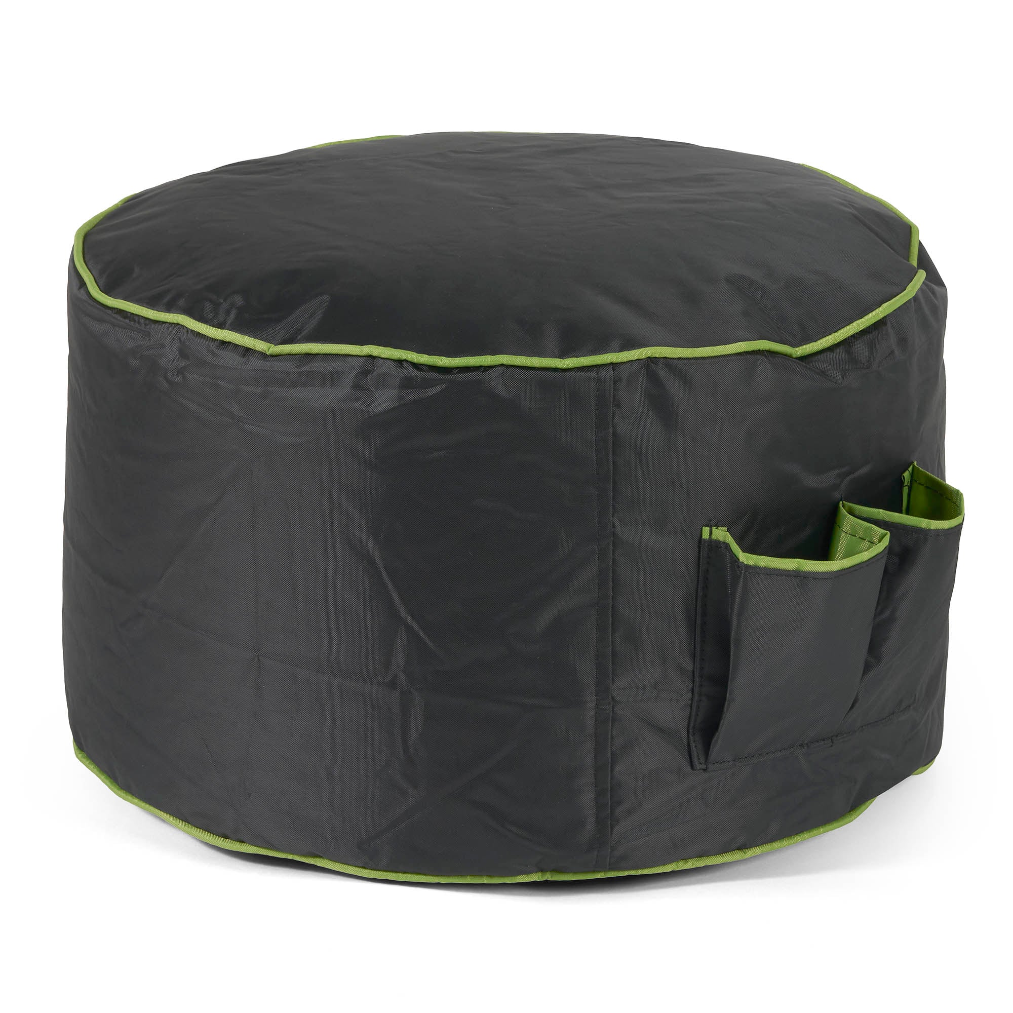Gaming Sitzsack im Autositz-Stil - Schwarz / Grün - Image 5