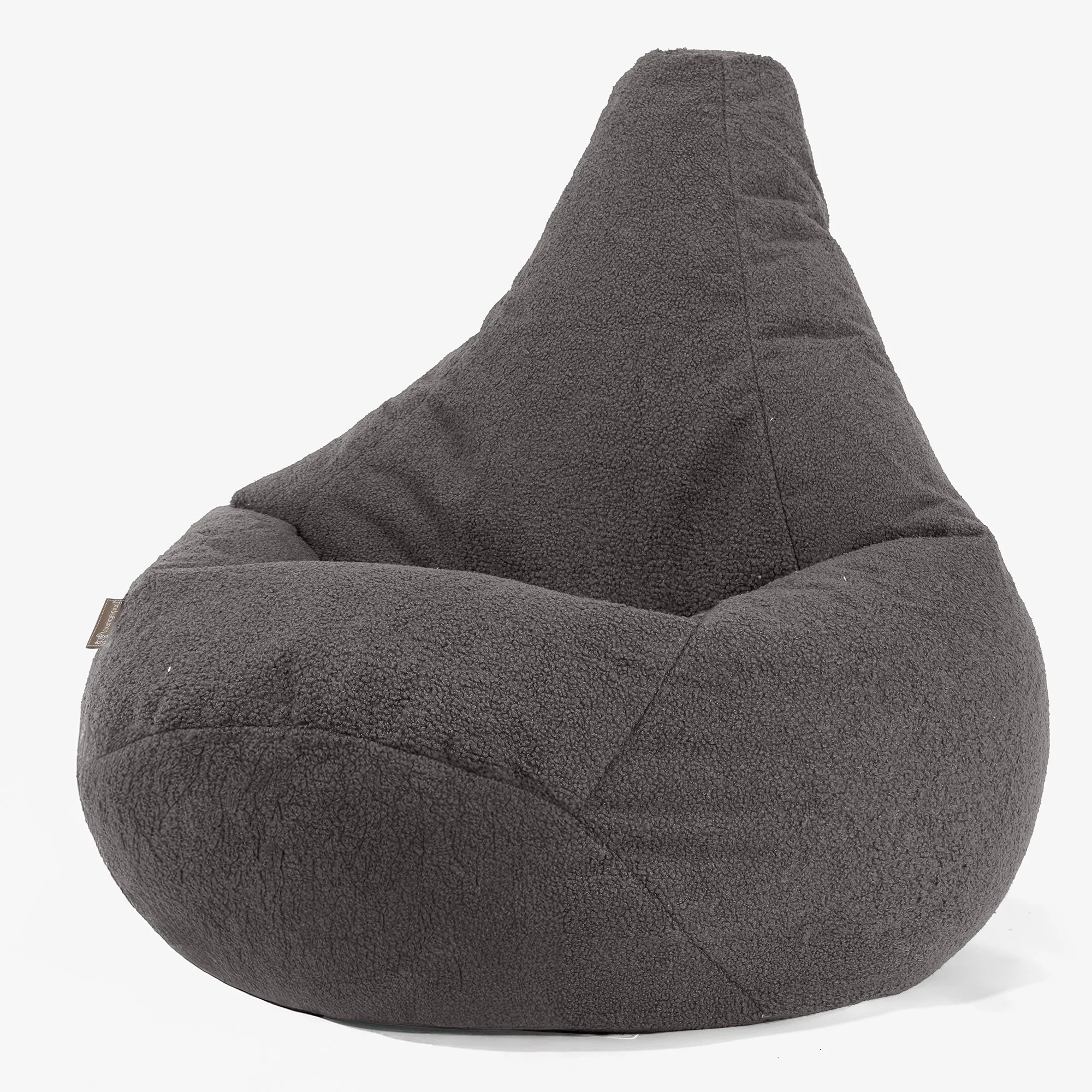 Gaming Sitzsack Sessel - Bouclé Graphitgrau - Image 2