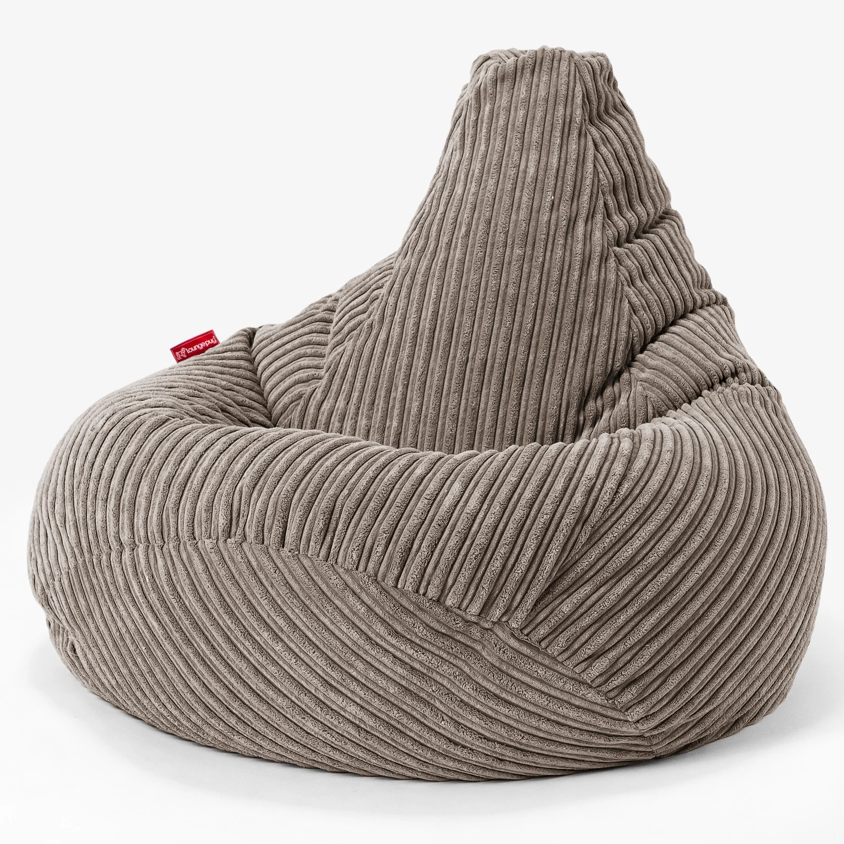 Gaming Sitzsack Sessel - Cord Beigegrau - Image 2
