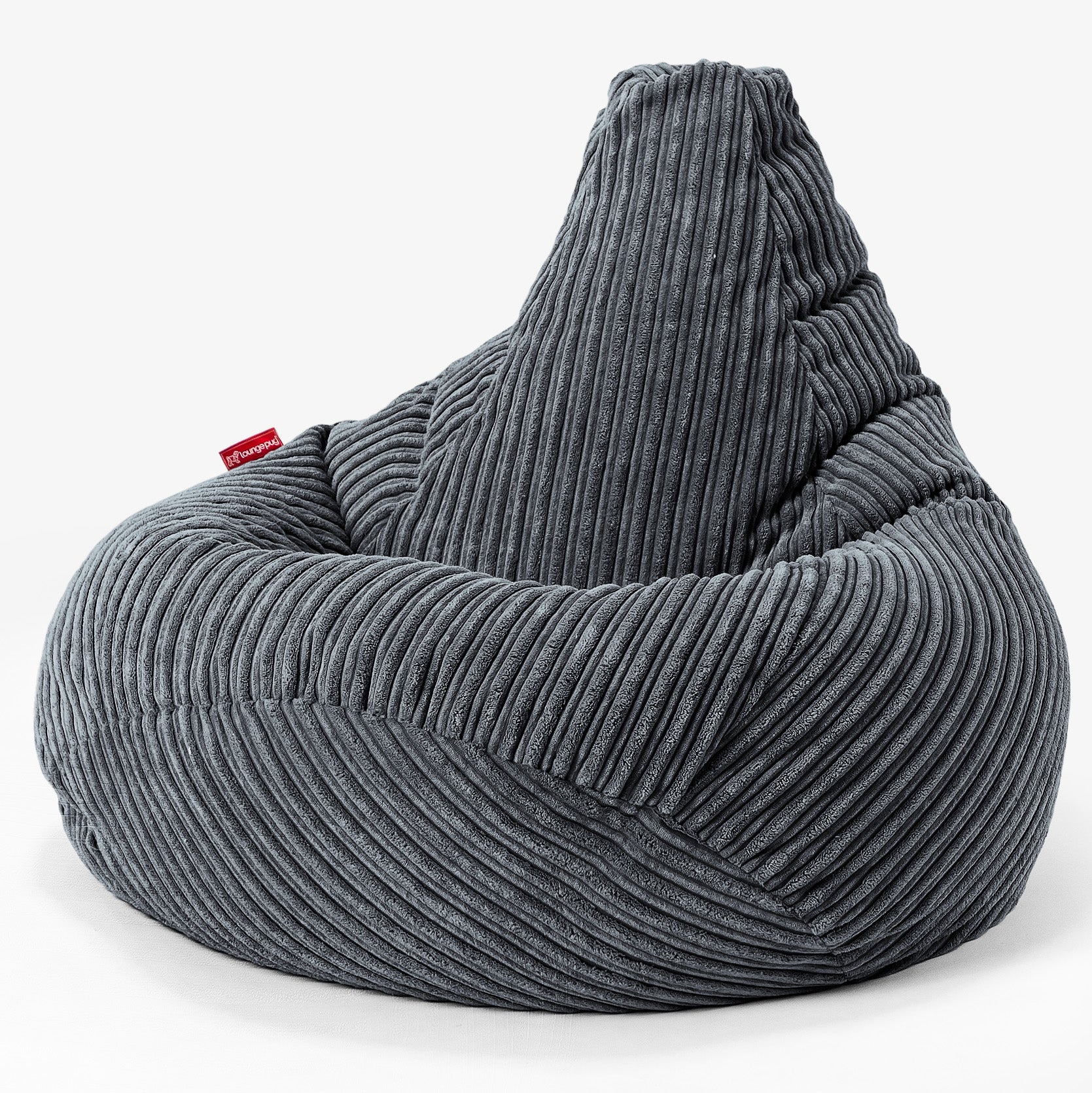Gaming Sitzsack Sessel - Cord Schiefergrau - Image 2