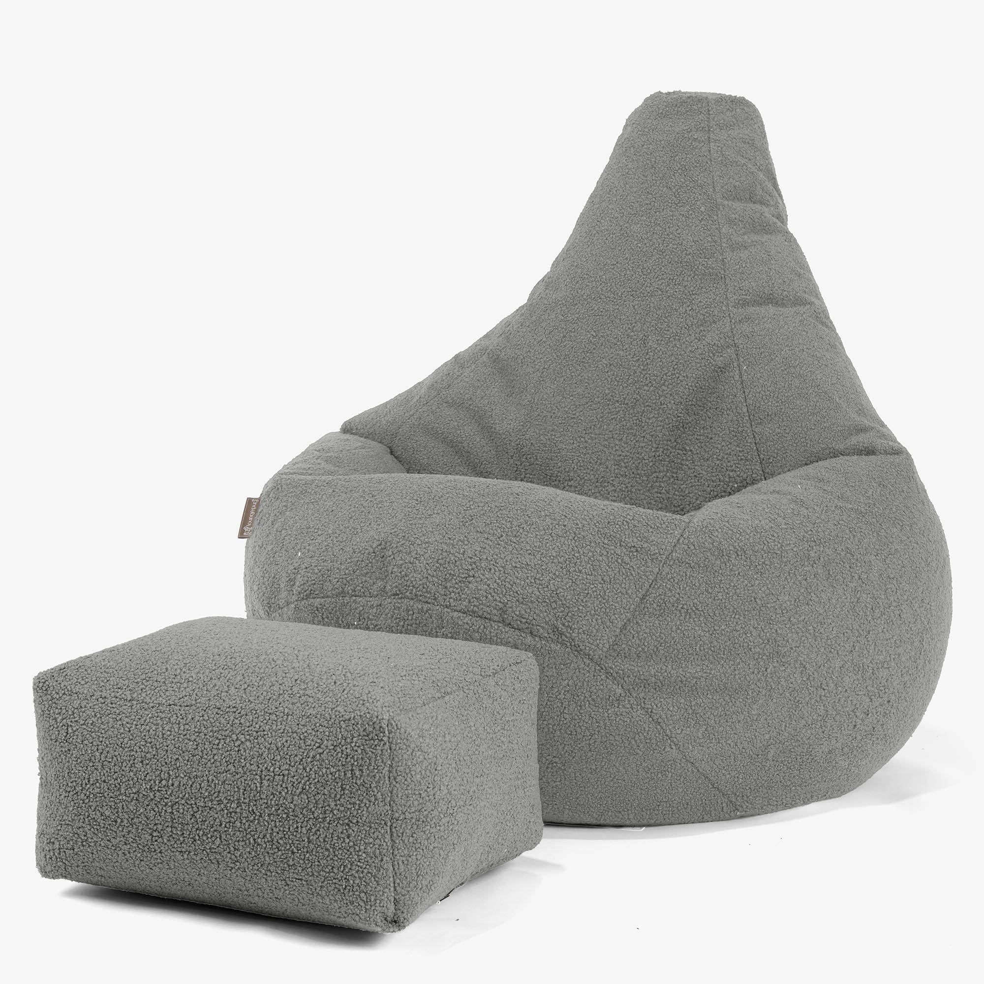 Gaming Sitzsack Sessel Ersatz Bezug - Bouclé - Image 2