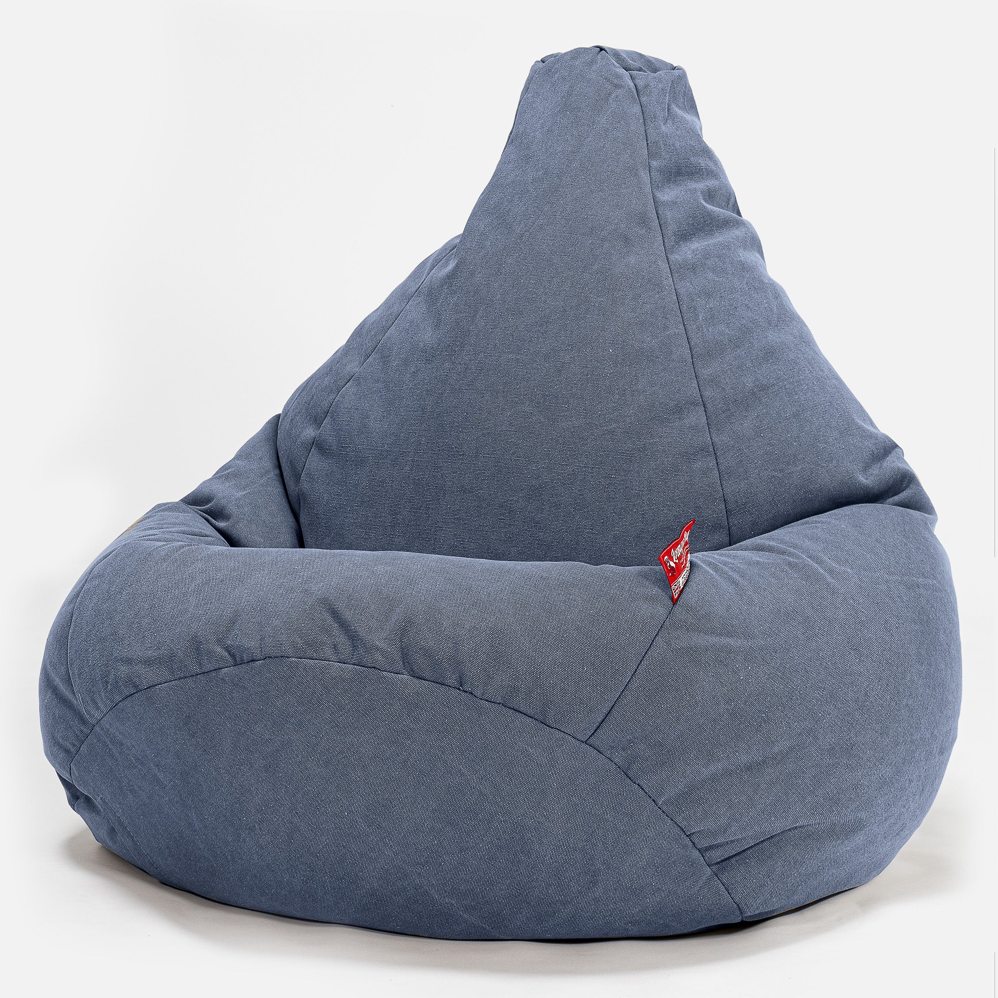 Gaming Sitzsack Sessel Ersatz Bezug - Stonewashed-stoff - Image 2