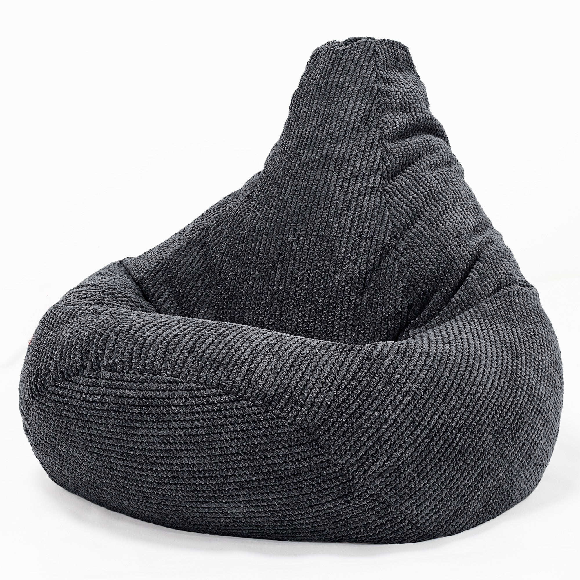 Gaming Sitzsack Sessel - Pom-Pom Schwarz - Image 2