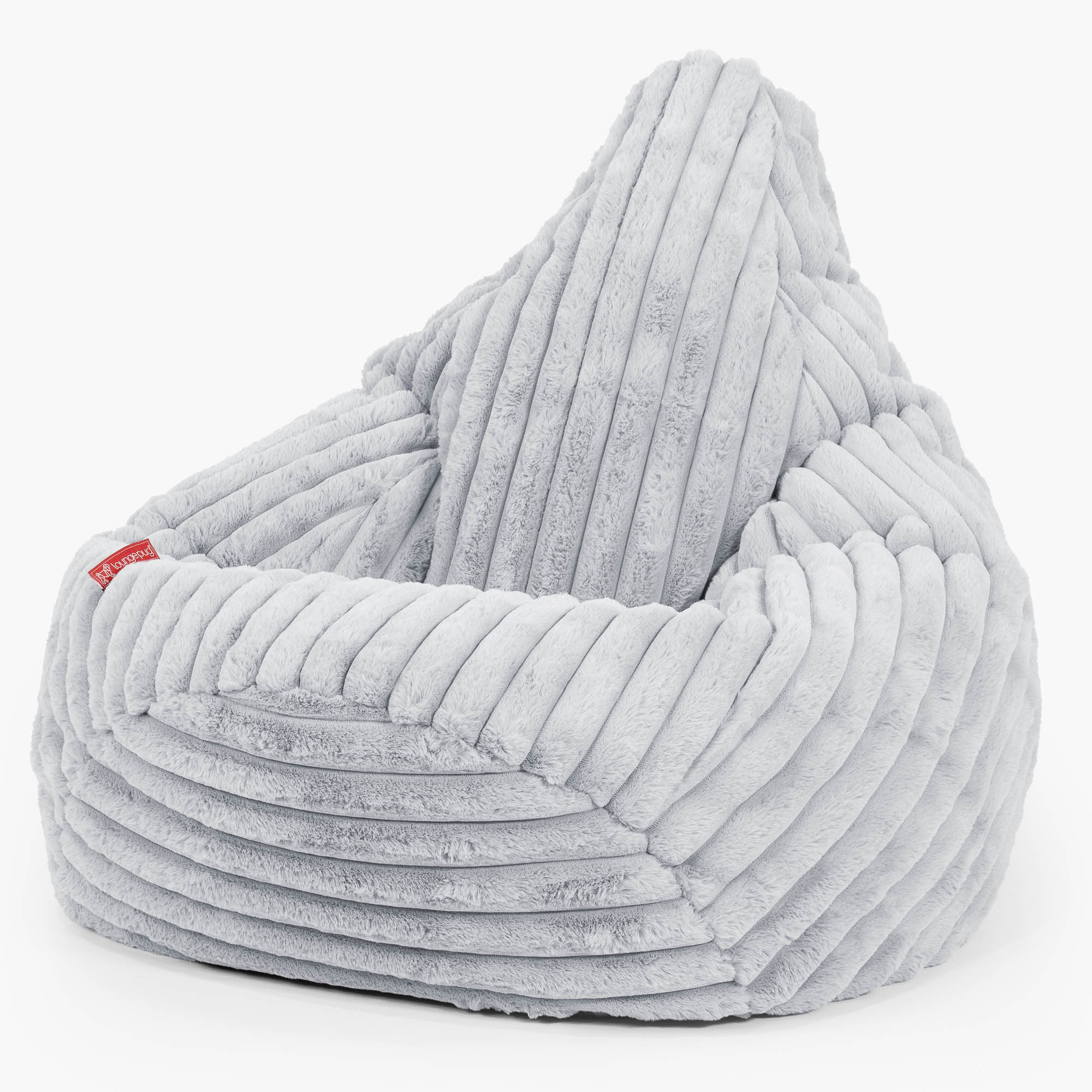 Gaming Sitzsack Sessel - Ultra Plüsch Cord Taubenblau - Image 2