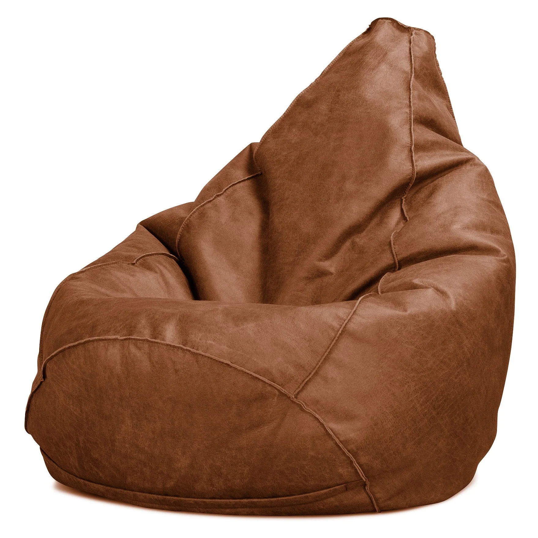 Gaming Sitzsack Sessel - Vintage Leder Karamell - Image 2