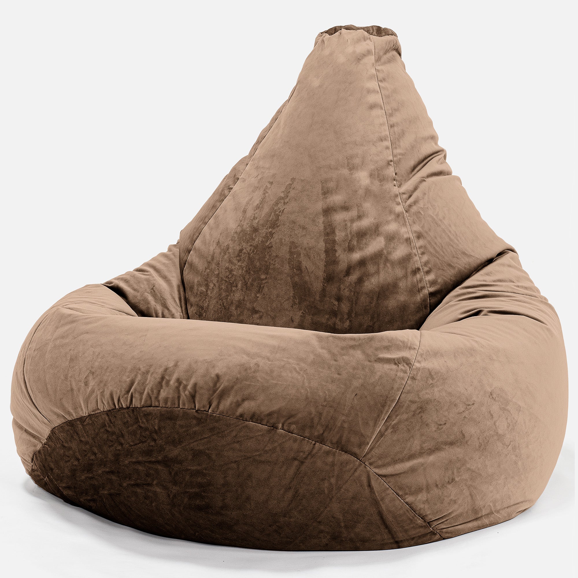 Gaming Sitzsack Sessel - Samt Espresso - Image 2