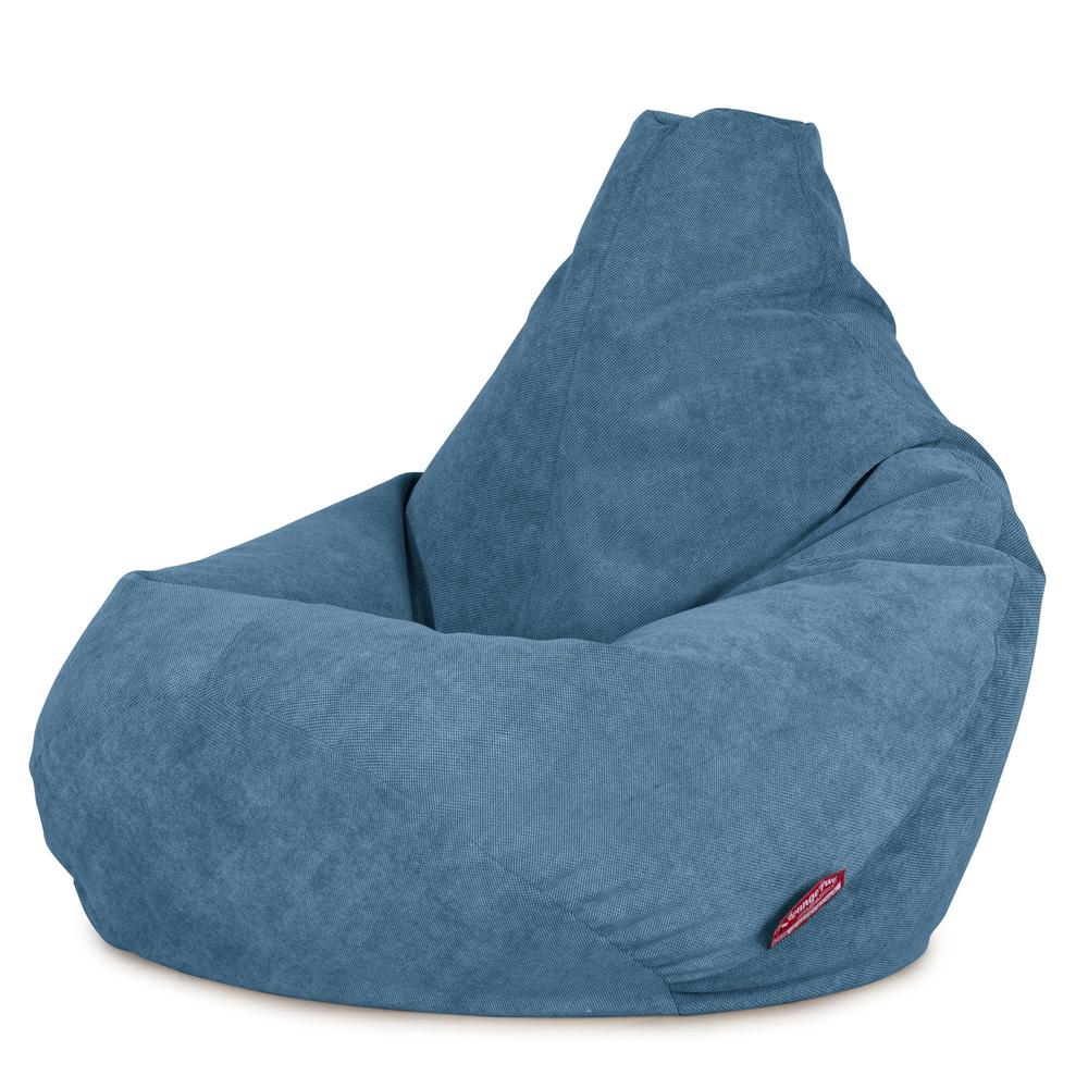 Gaming Sitzsack Sessel - Waffelgewebe Türkis - Image 3