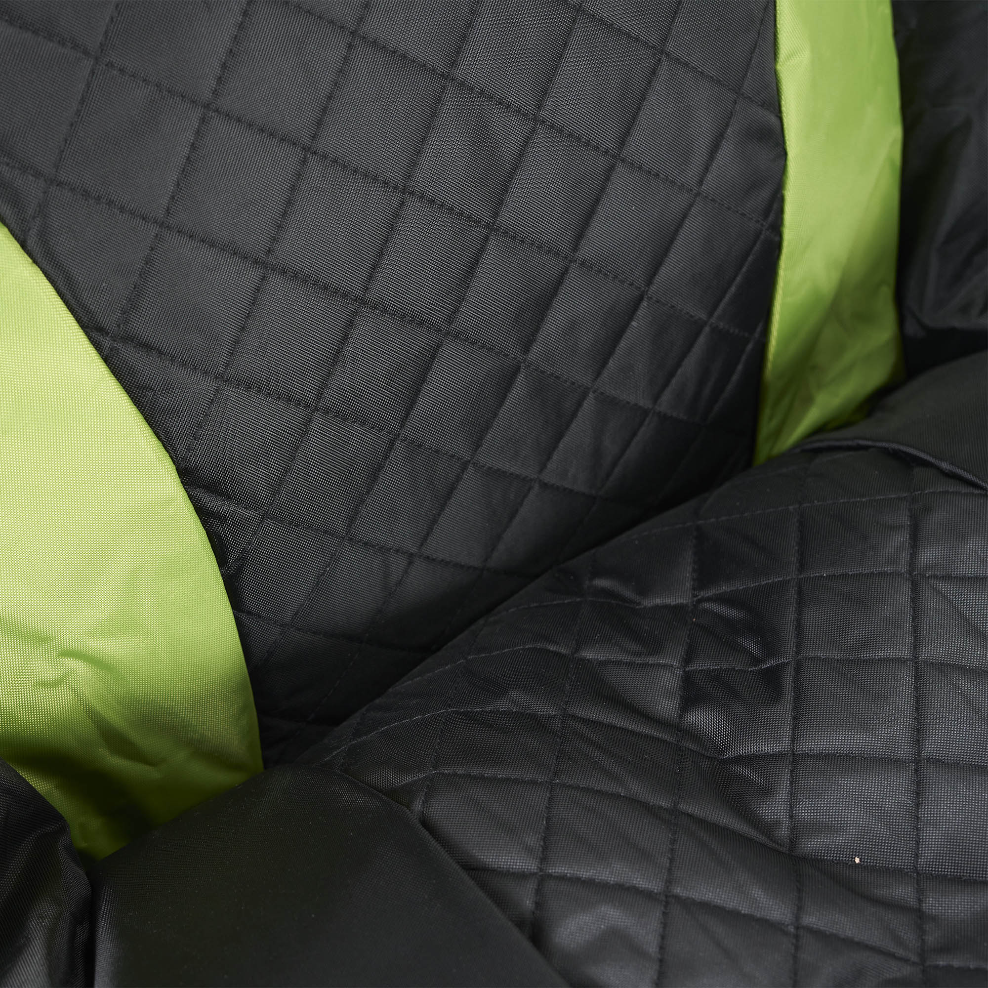 Gesteppter Gaming Sitzsack - Schwarz / Grün - Image 5