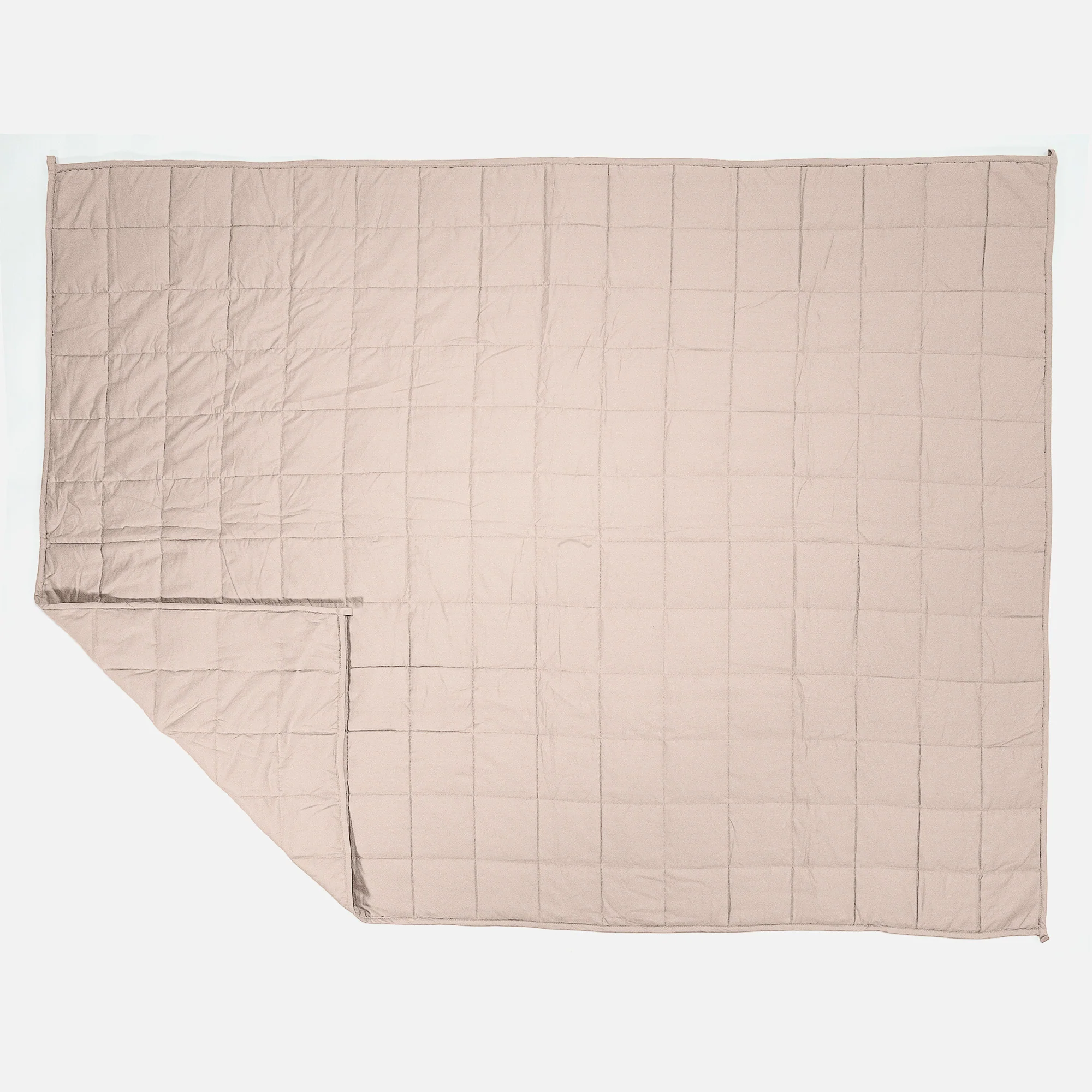 Gewichtsdecke für Erwachsene - Baumwolle Creme / Nerzfarben - Image 3