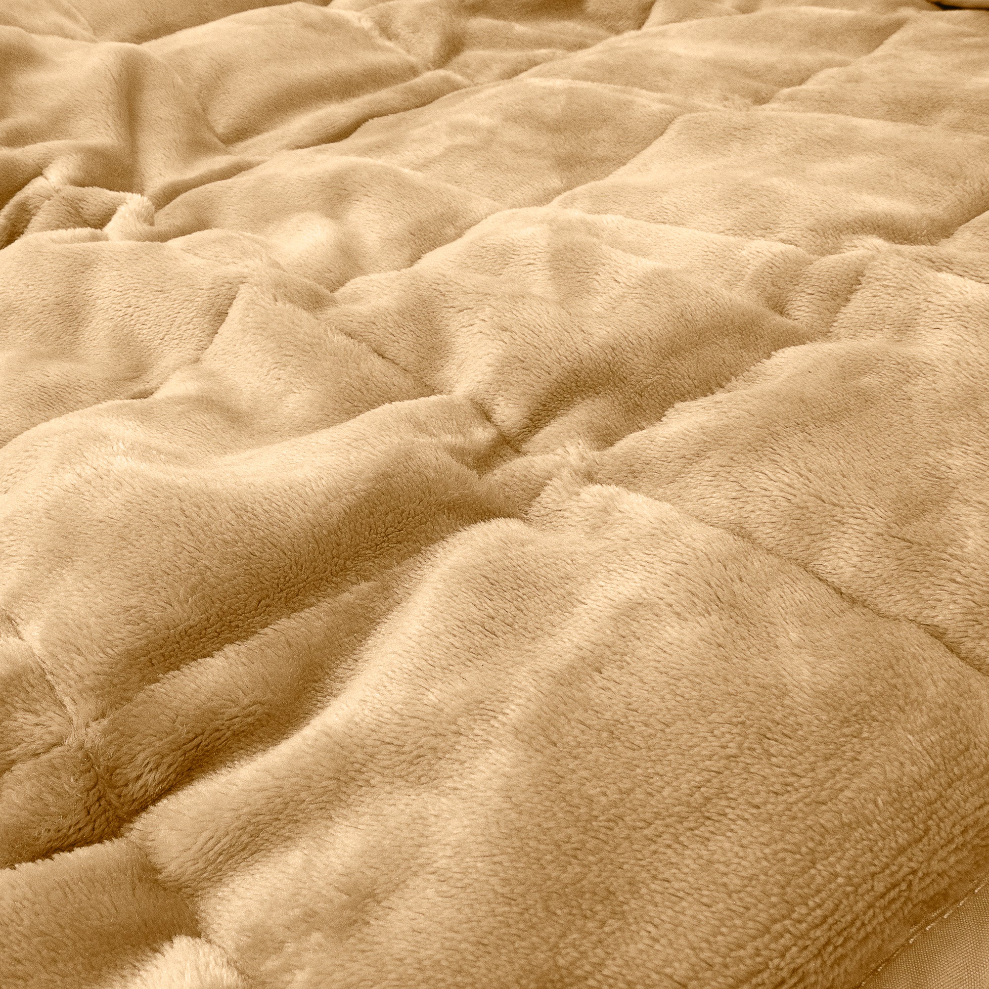 Gewichtsdecke für Erwachsene - Flanell-Fleece Nerzfarben - Image 4