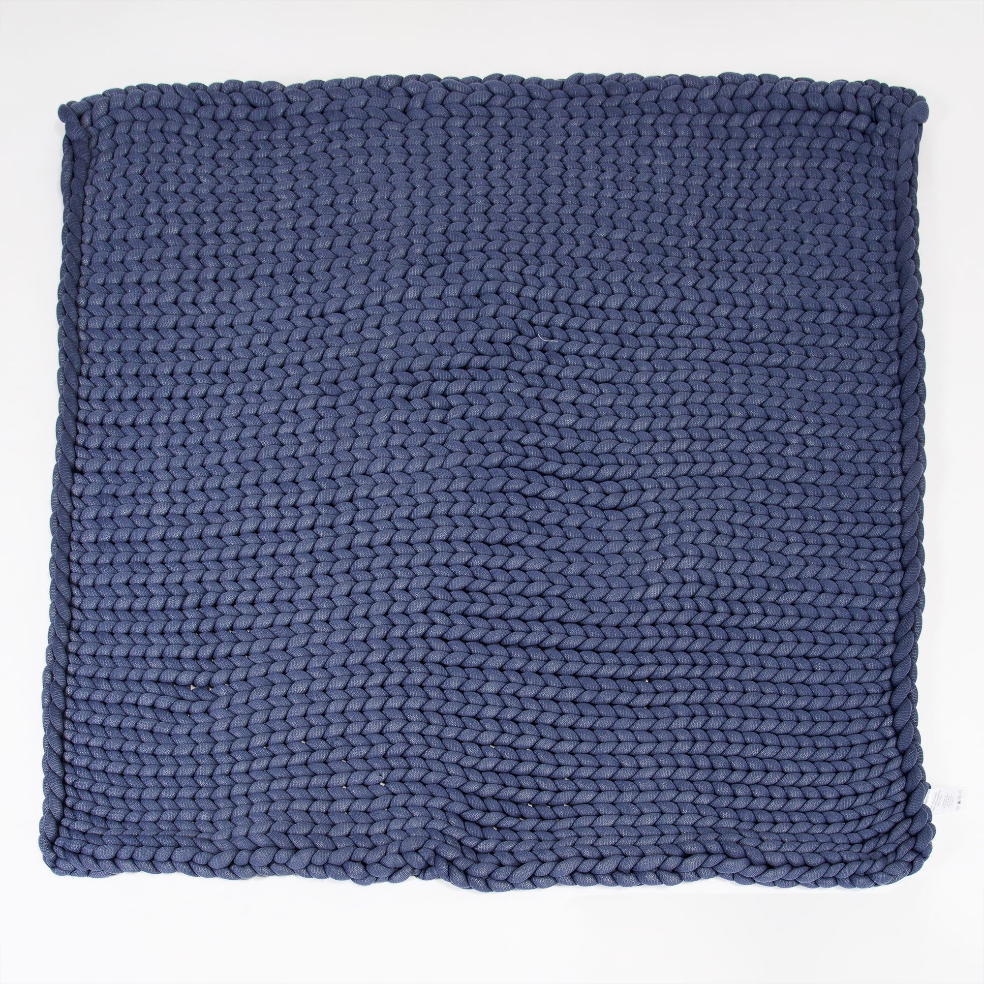 Gewichtsdecke für Erwachsene - Grobgestrickt Dunkelblau - Image 3