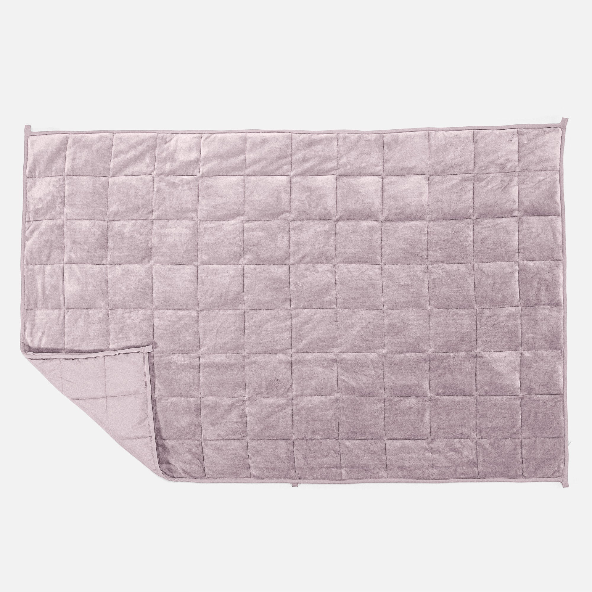 Gewichtsdecke für Kinder - Flanell-Fleece Blassrosa - Image 3