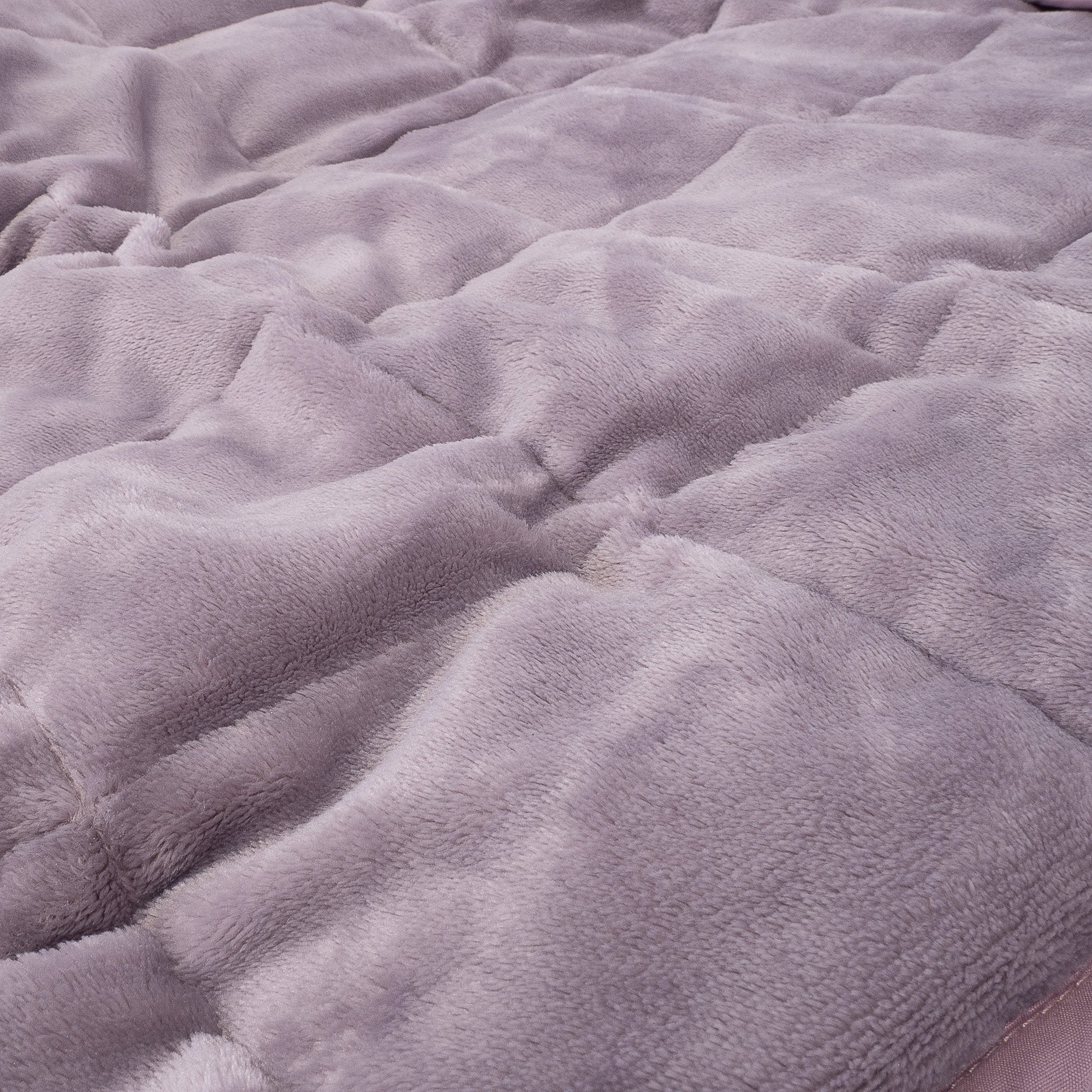 Gewichtsdecke für Kinder - Flanell-Fleece Blassrosa - Image 4