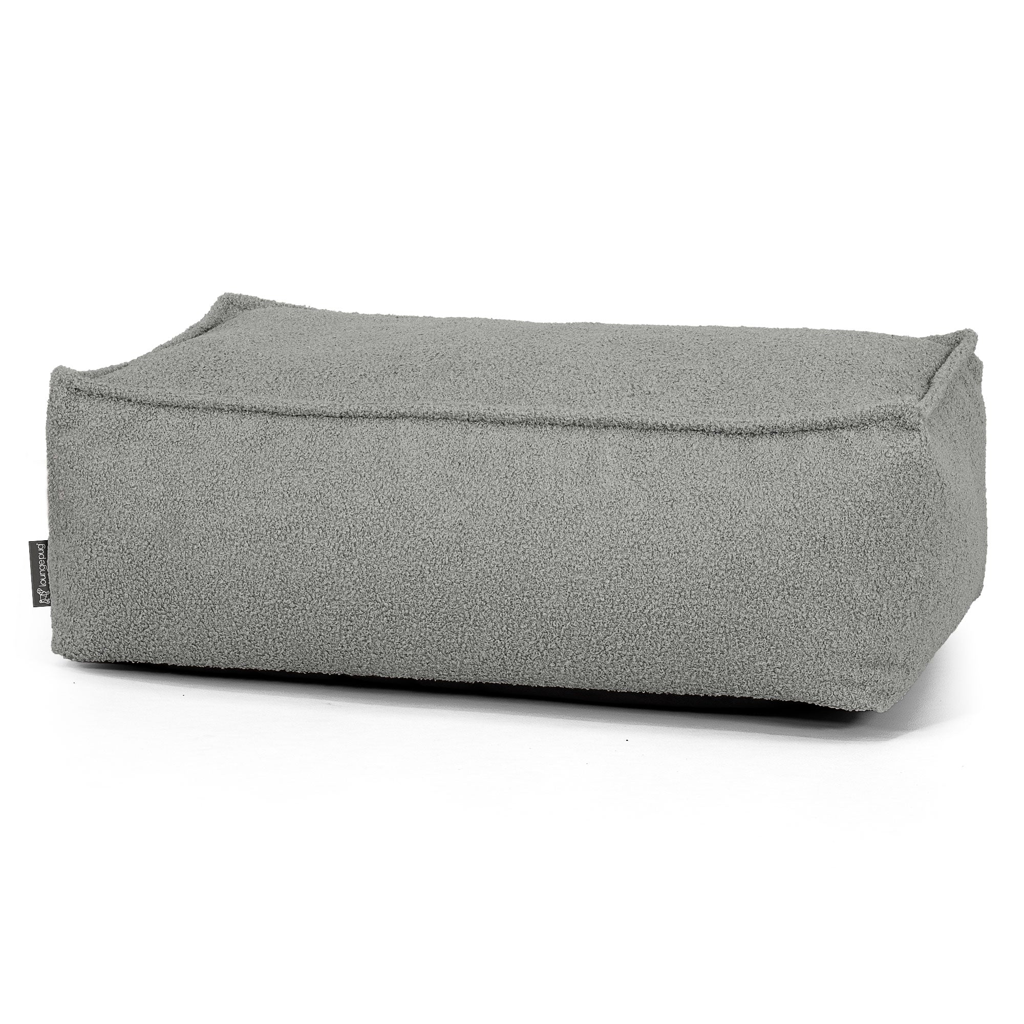 Groß Fußhocker Ersatz Bezug - Bouclé - Image 2