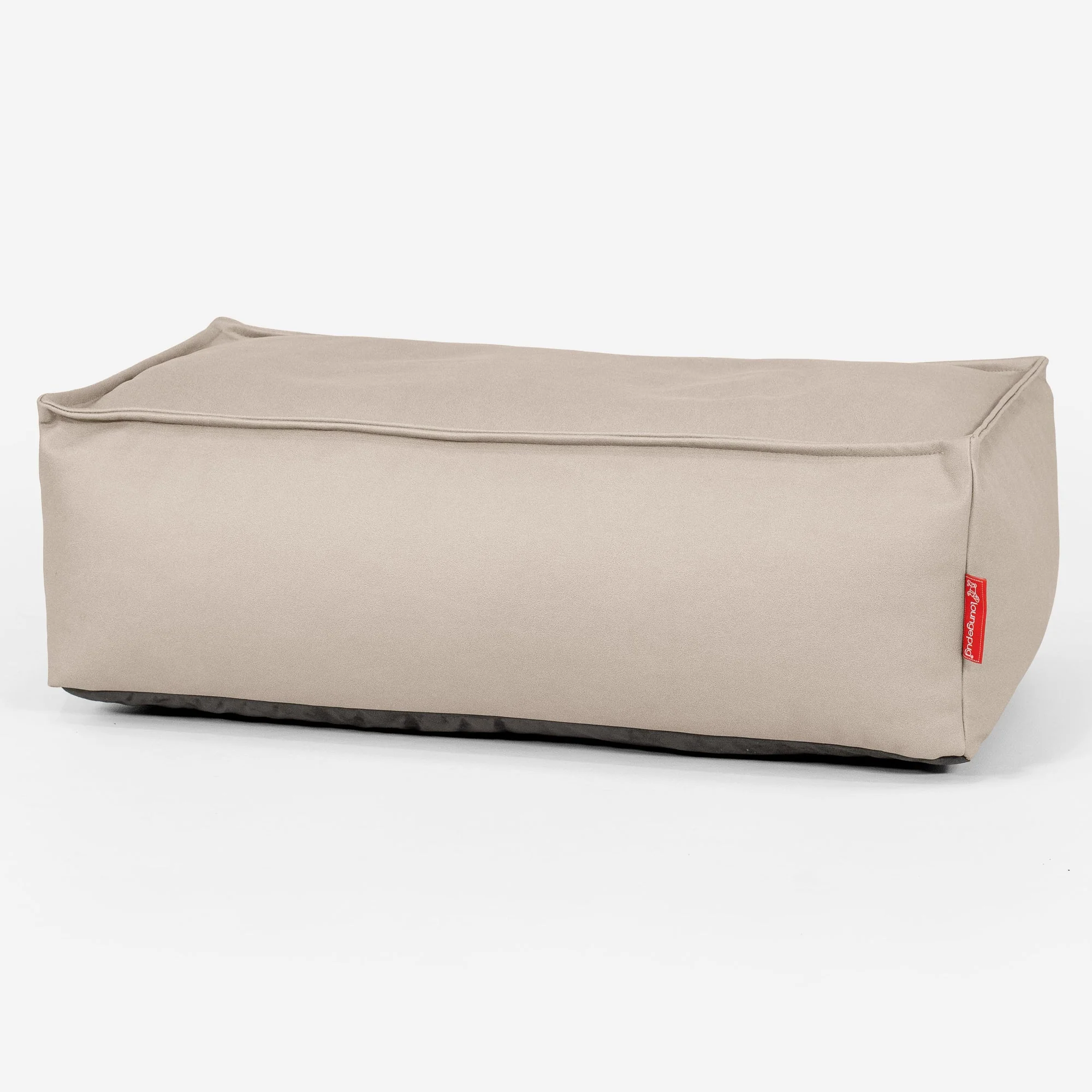 Groß Fußhocker Ersatz Bezug - Veganes Leder - Image 5